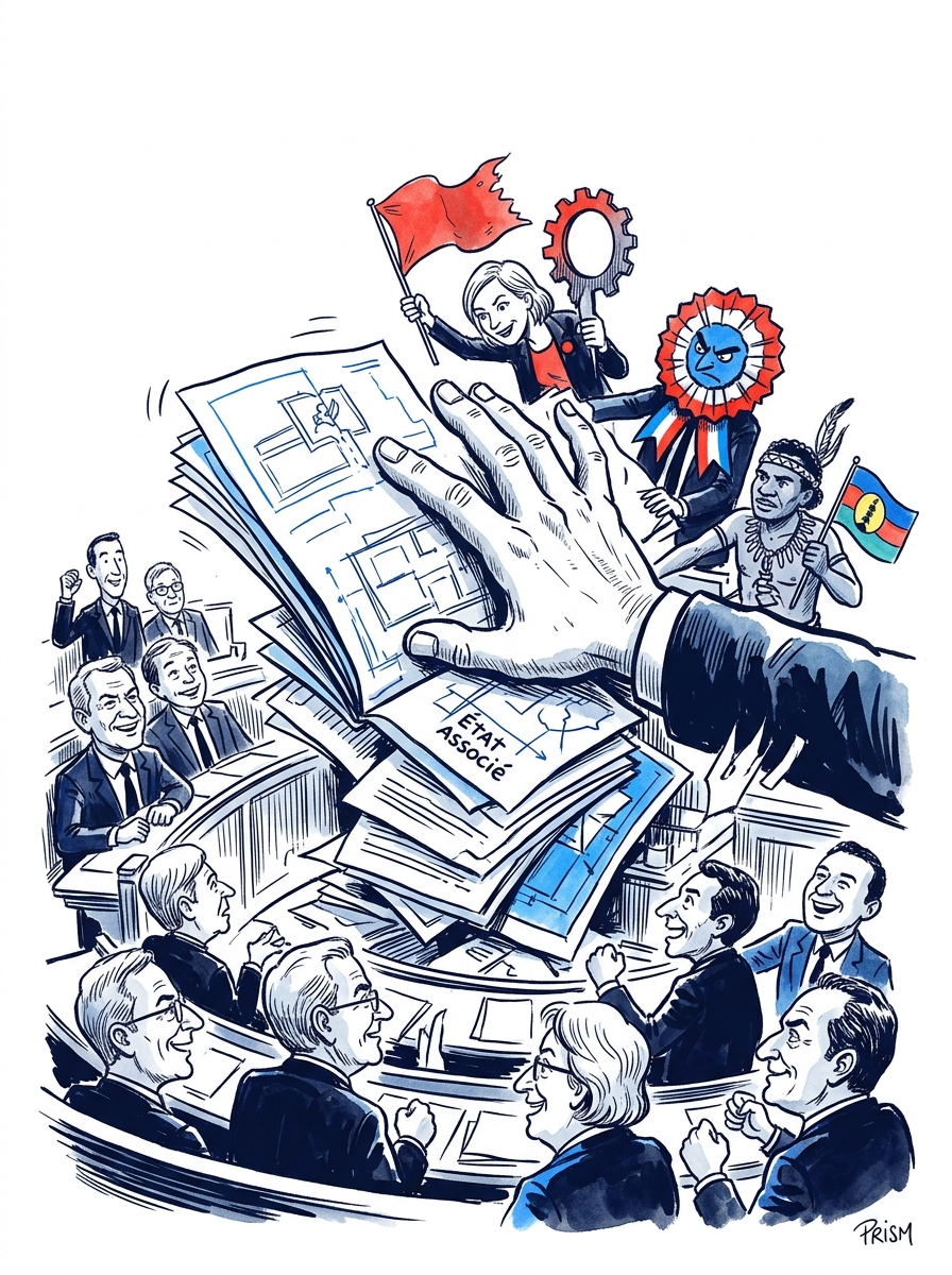 Nouvelle-Calédonie : le projet de réforme constitutionnelle rejeté d’emblée par l’Assemblée nationale