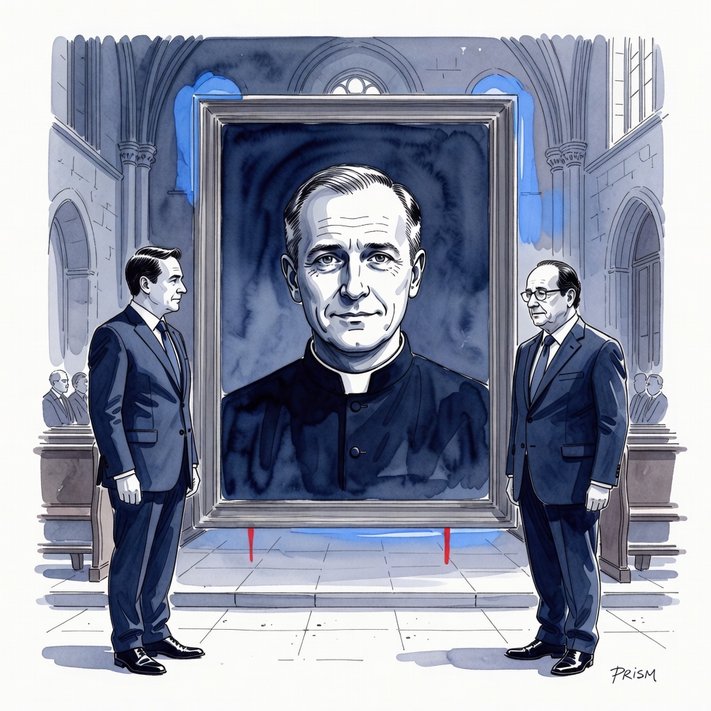 La France rend un hommage national au père Jacques Hamel, dix ans après son assassinat.