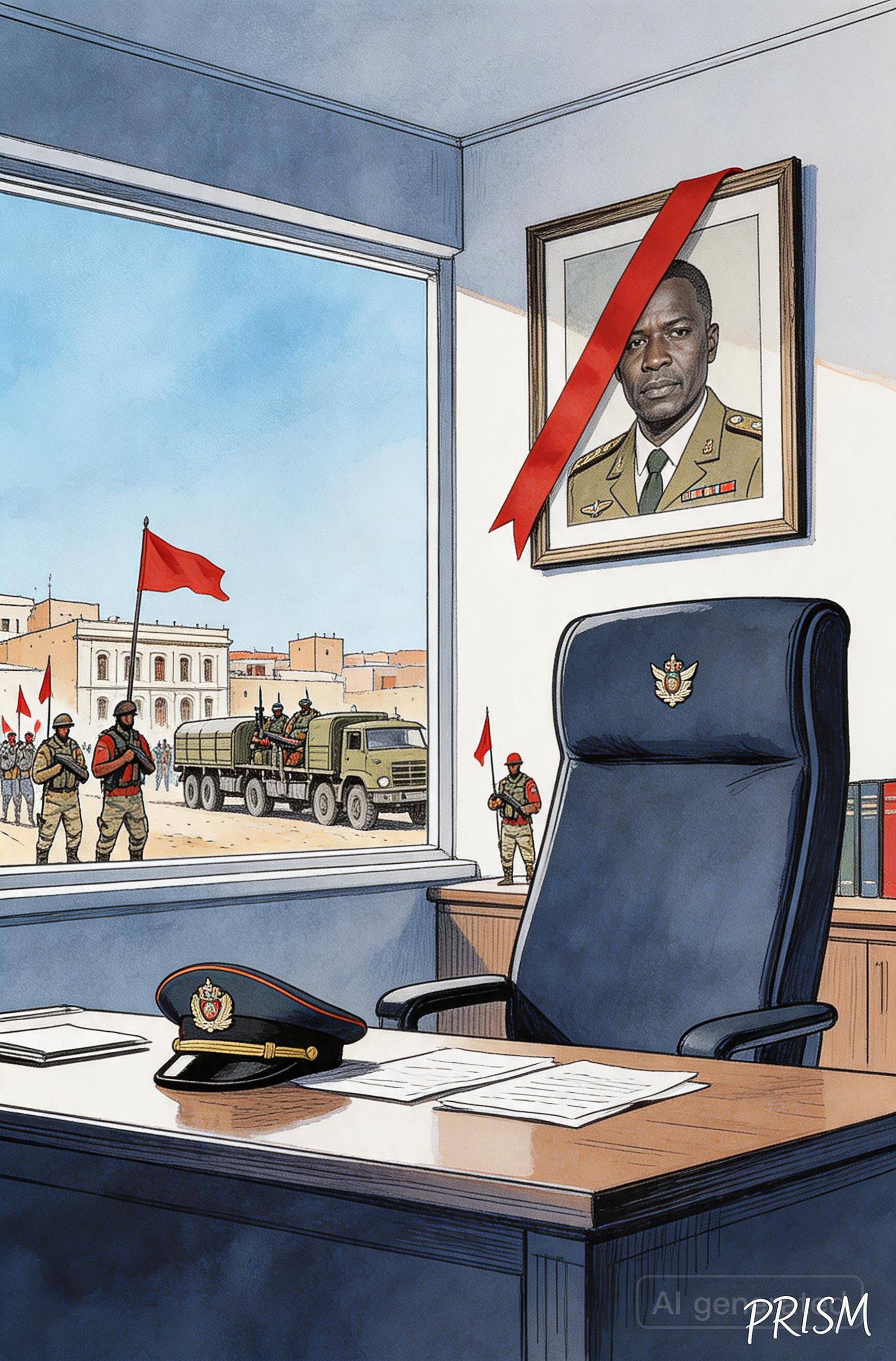 Assimi Goïta reste introuvable après la mort de Sadio Camara et le retrait des forces russes.