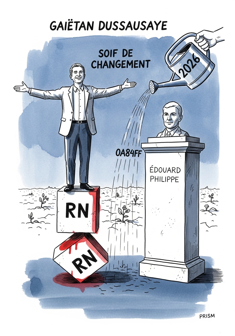 Gaëtan Dussausaye (RN) : "Les Français ont soif de changement et c'est le RN qui l'incarne"