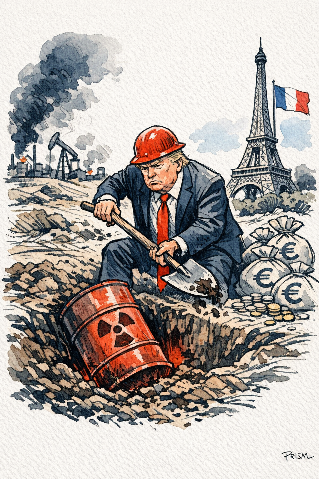 Guerre au Moyen-Orient : Donald Trump affirme qu'il sera "long et difficile" d'exhumer l'uranium iranien