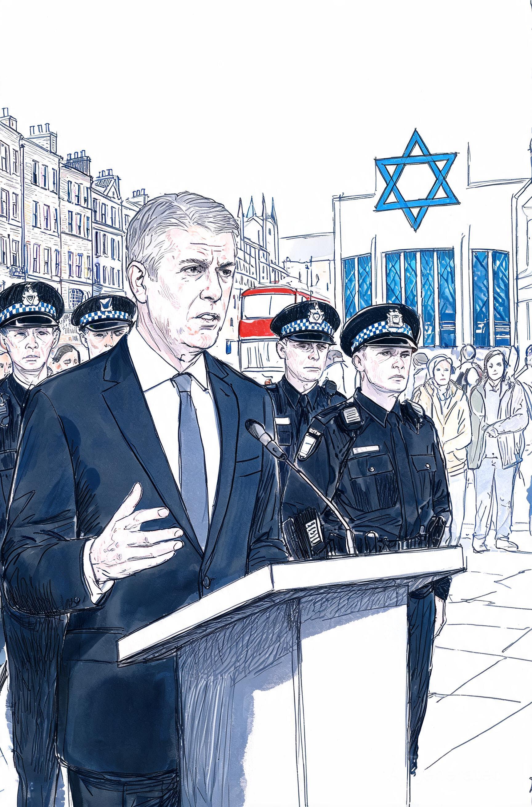 Le gouvernement britannique augmente le budget policier après une série d'attaques antisémites à Londres