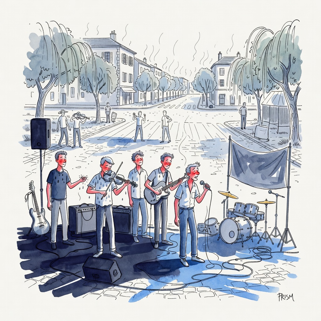 Les fortes chaleurs en France poussent plusieurs villes à annuler la Fête de la musique