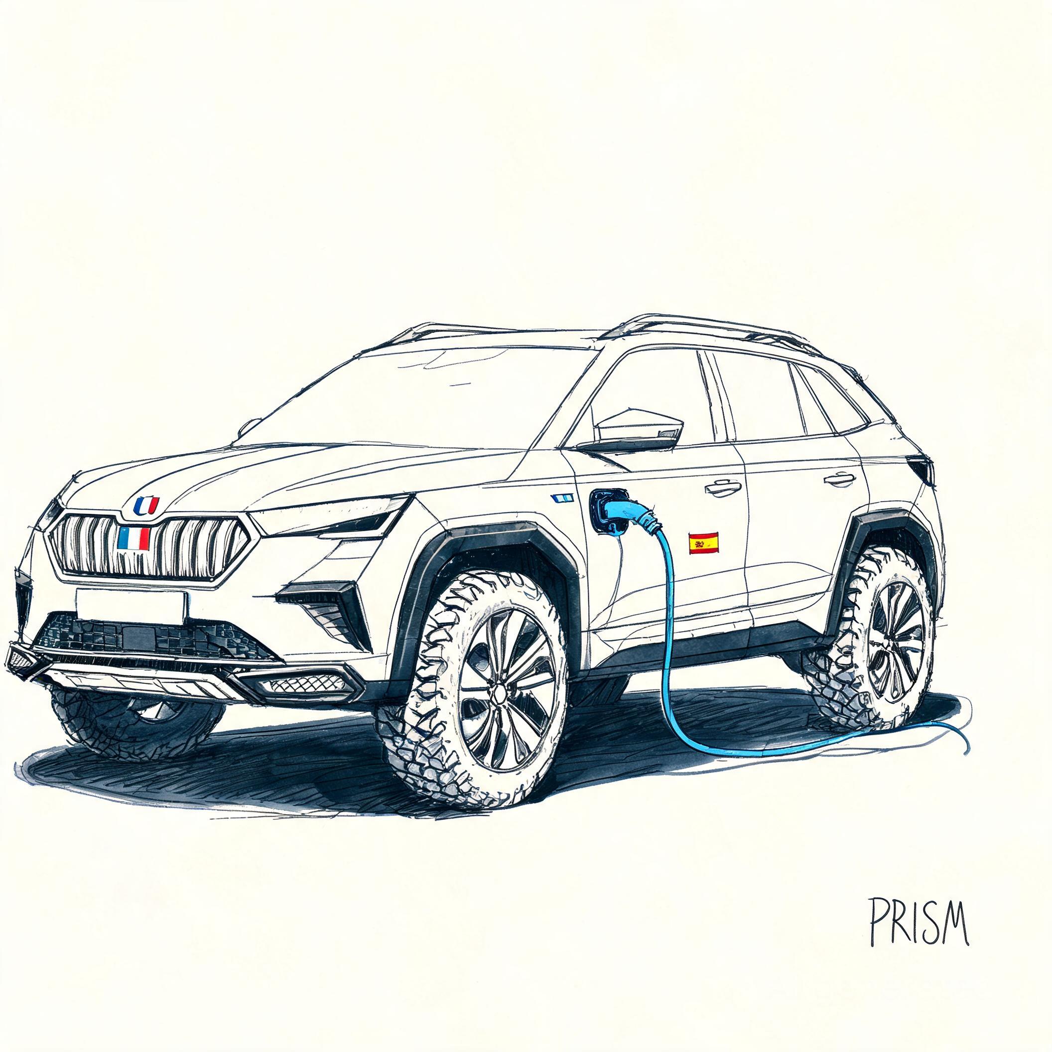 Skoda dévoile un nouveau SUV électrique qui veut vous faire craquer avec son look de baroudeur