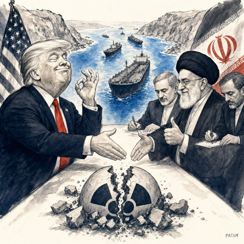 Trump annonce un accord «largement négocié» avec l'Iran incluant la réouverture d'Ormuz ; Téhéran confirme la finalisation de protocoles
