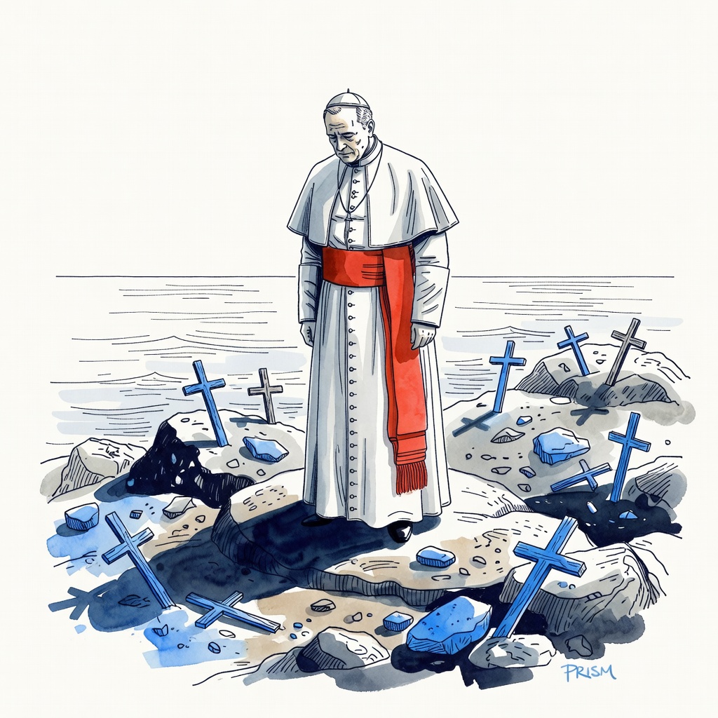 Léon XIV sur l’île italienne de Lampedusa pour un hommage aux migrants
