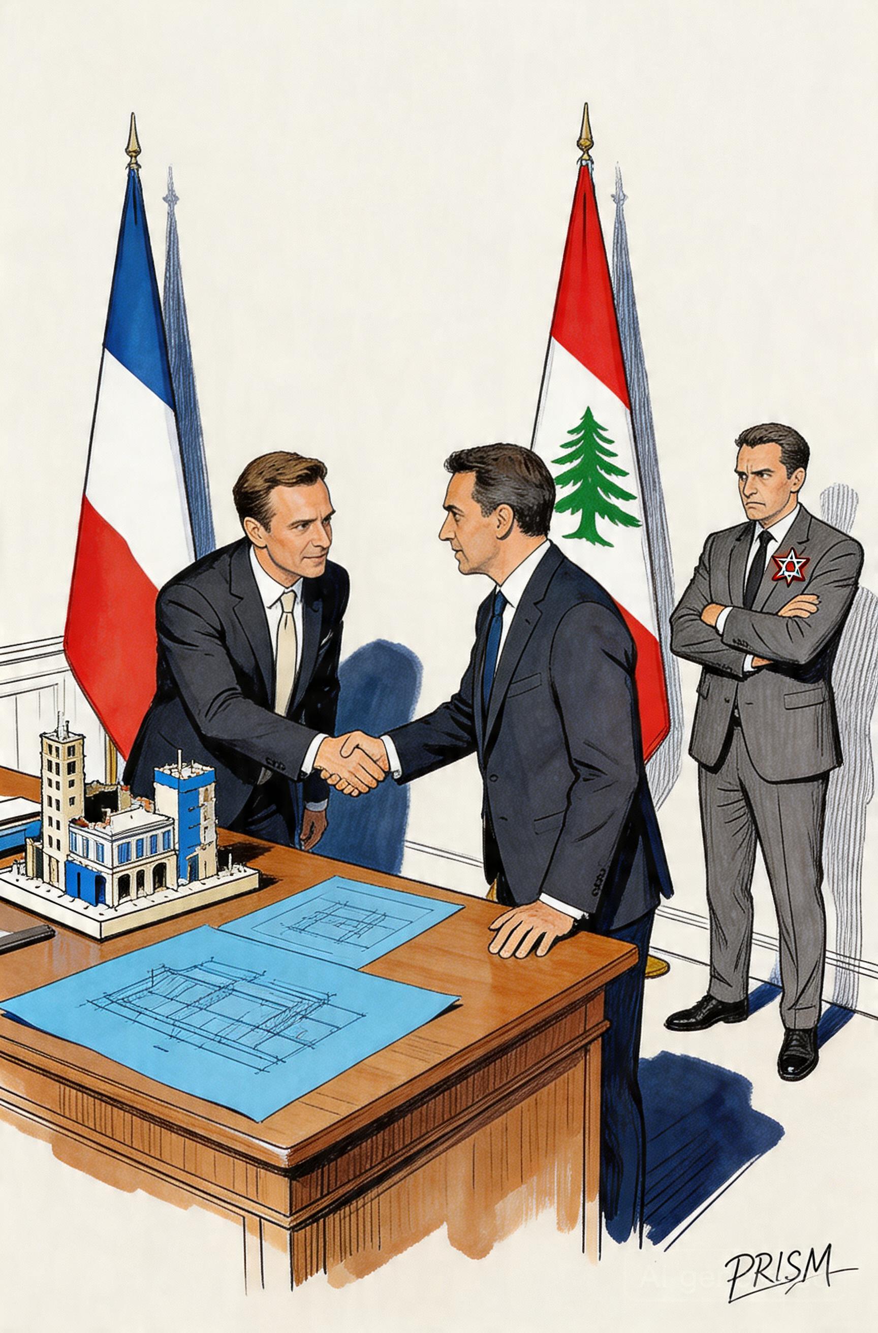 Guerre au Moyen-Orient : le Premier ministre libanais reçu par Emmanuel Macron à Paris