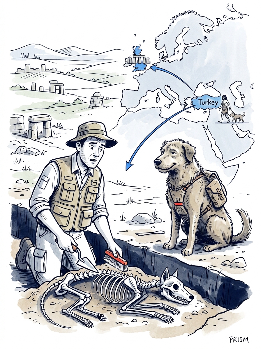 La découverte d'ADN canin de 16 000 ans en Turquie recule l'histoire de la domestication animale.
