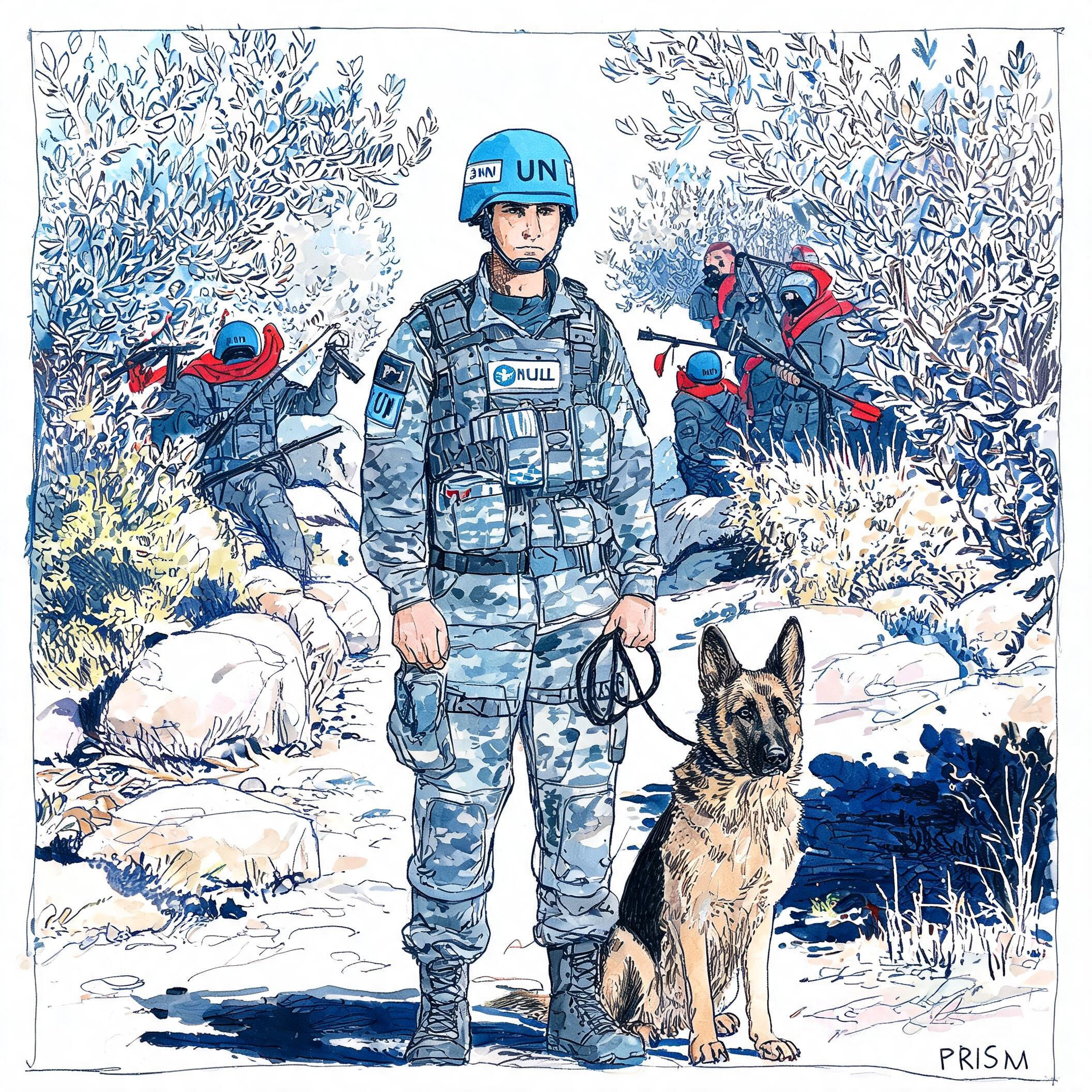 Caporal-chef Anicet Girardin, 31 ans, deuxième casque bleu français tué au Liban en avril 2026
