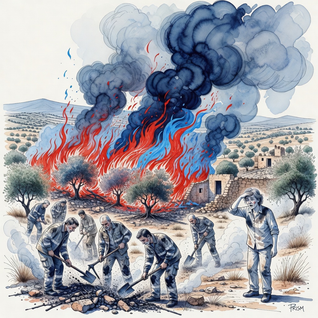 Un incendie dans le sud de l'Espagne laisse 23 disparus, dont une ressortissante française.