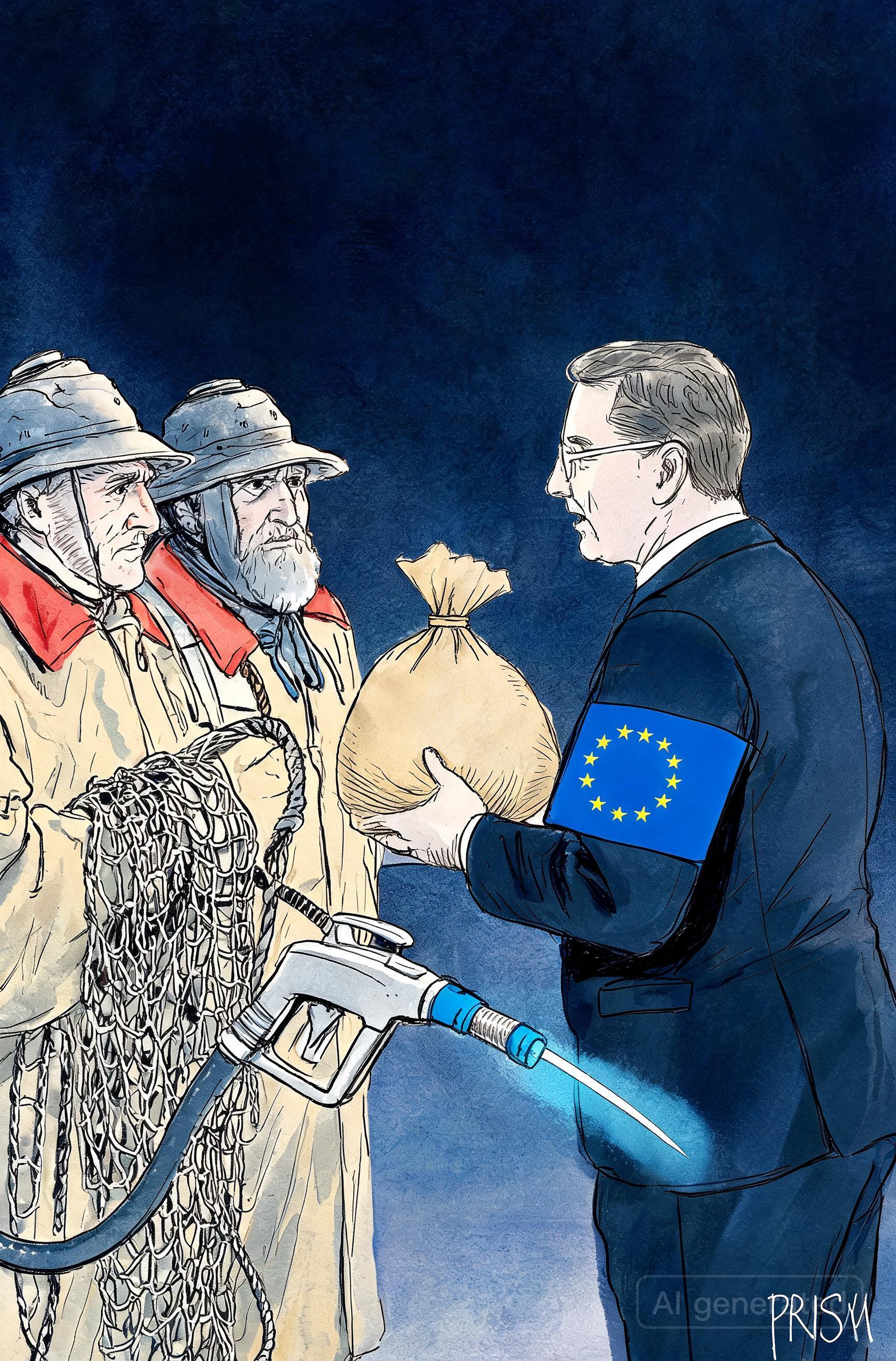 Carburant : l'Union européenne valide les aides de l'État français aux pêcheurs