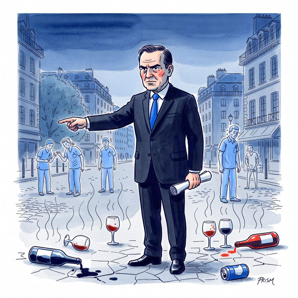 Laurent Nuñez recommande d'interdire l'alcool dans l'espace public pendant la canicule pour soulager les hôpitaux.