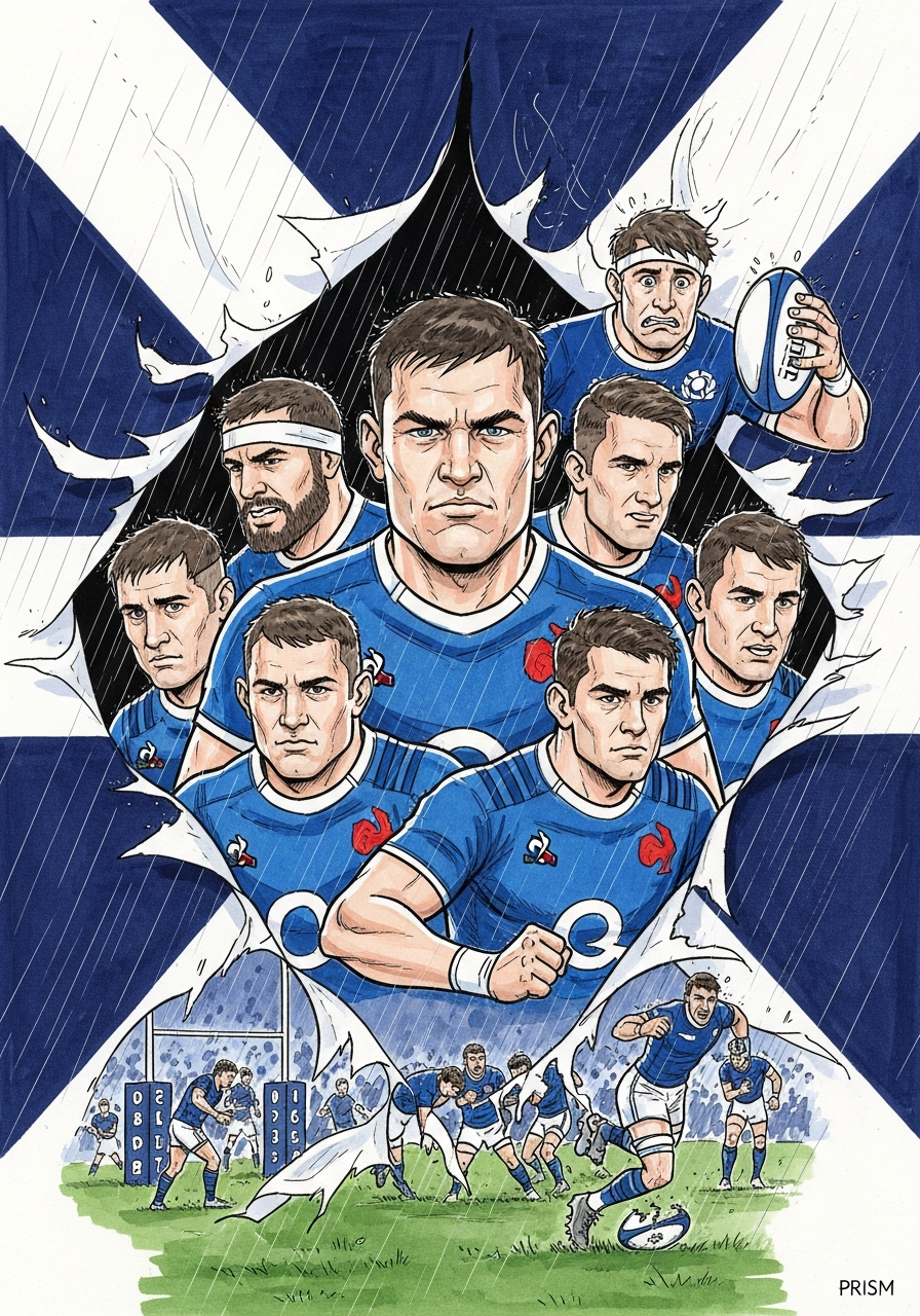 Fabien Galthié reconduit le XV de France victorieux de l'Irlande pour le choc décisif en Écosse