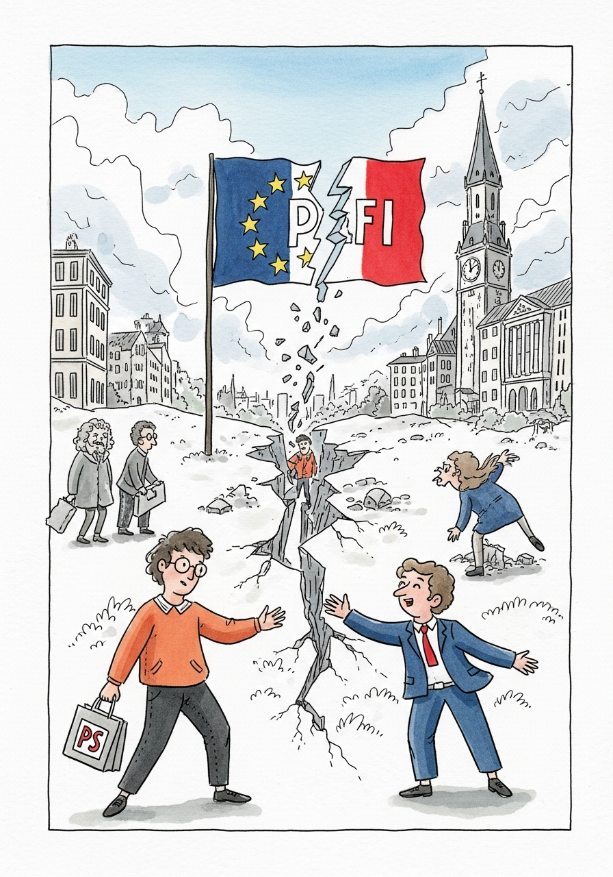 Après les municipales 2026, la rupture PS-LFI s'accélère et menace l'unité de la gauche française.