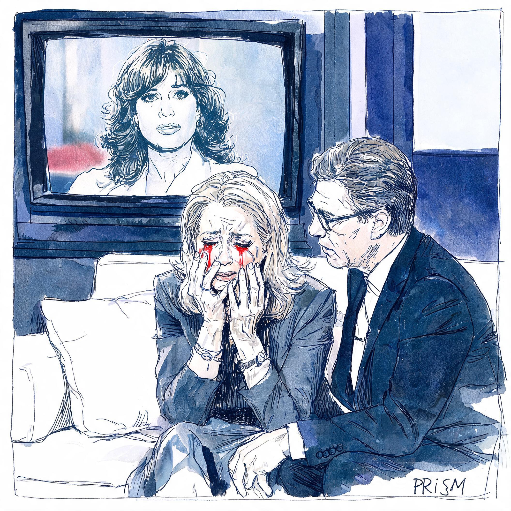 Meryl Streep cries on France 2 after viewing video from 'Sophie's Choice' co-star Jennifer Lejeune