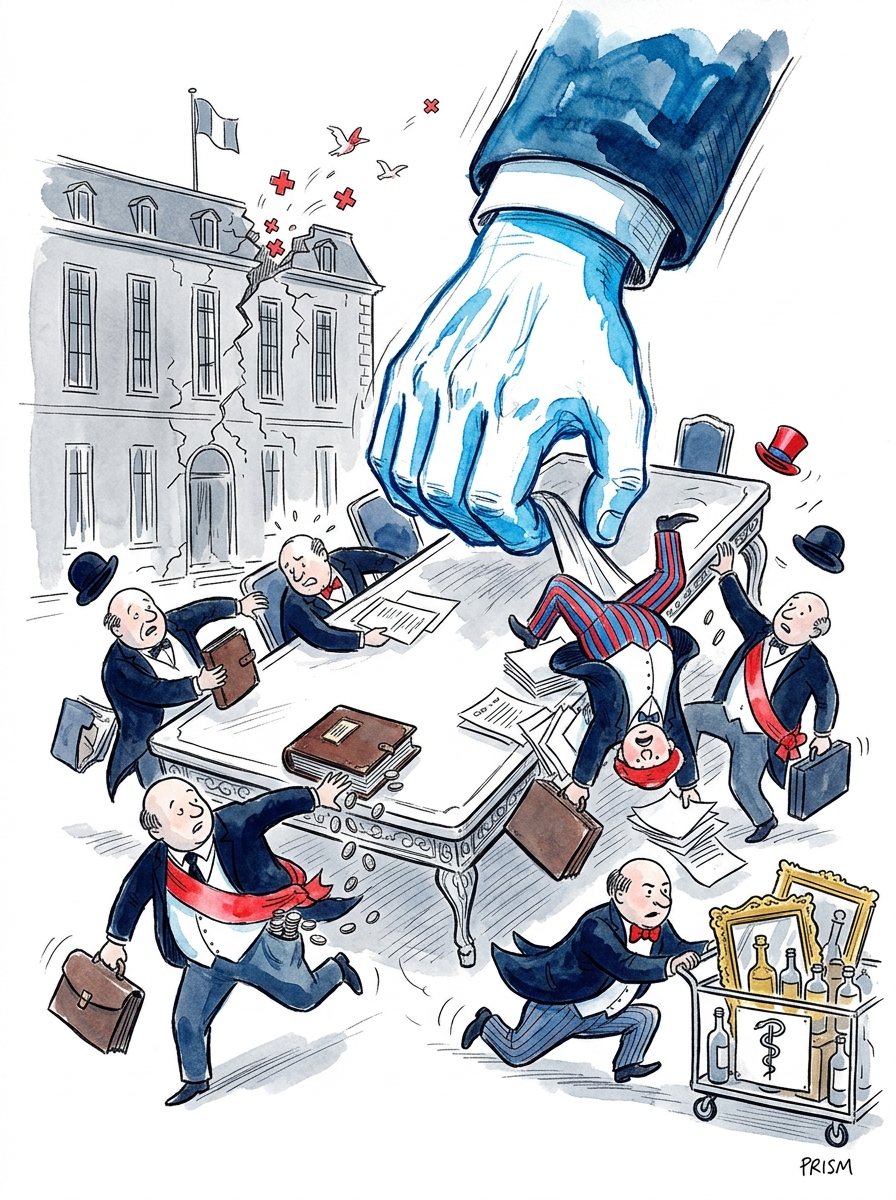 Le gouvernement Lecornu II menace de dissoudre l'Ordre des médecins de Paris pour gestion opaque et dysfonctionnements disciplinaires.