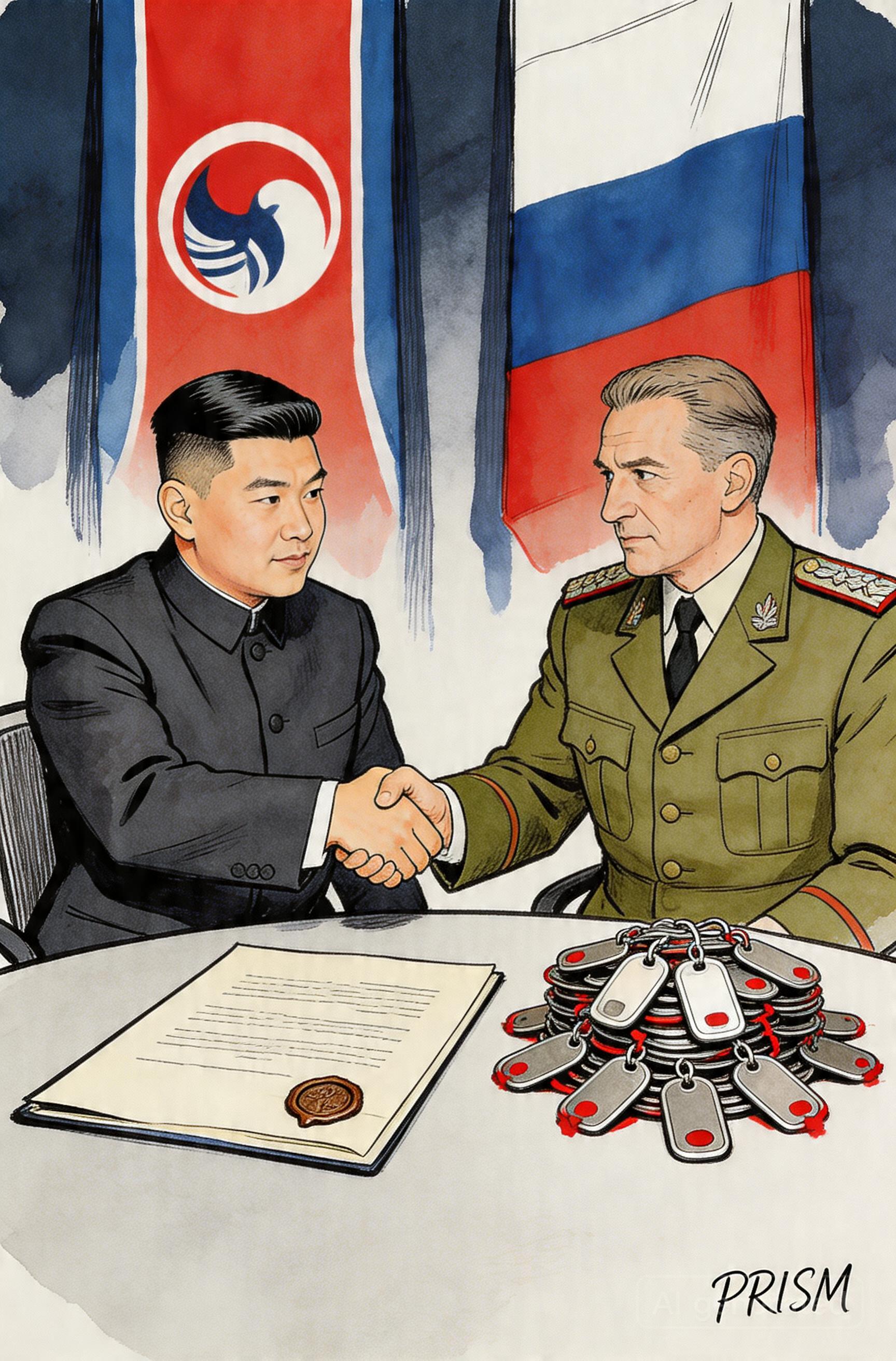 Kim Jong-un renforce l'alliance militaire avec Moscou et soutient la guerre sacrée en Ukraine