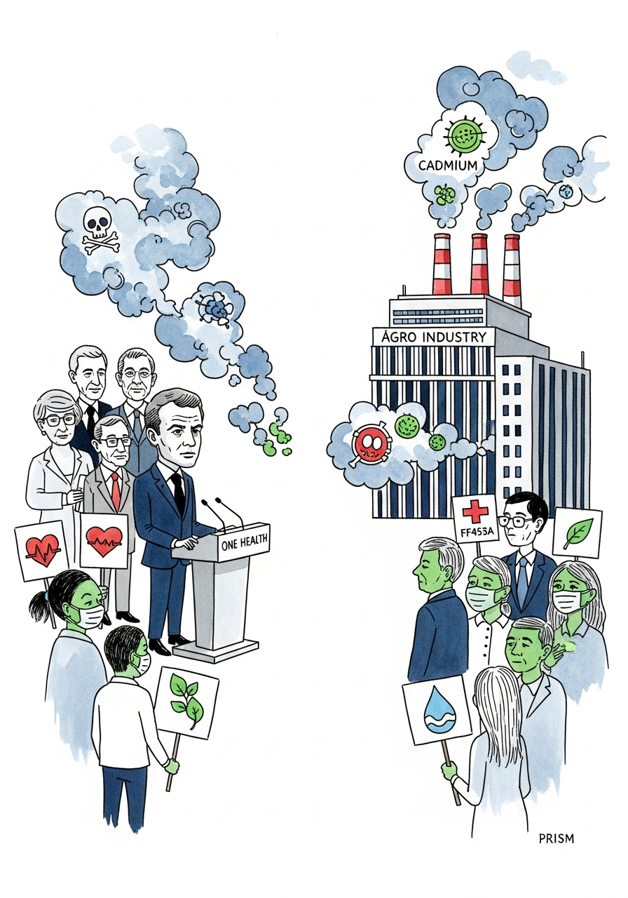 Le sommet One Health de Lyon confronte l'agro-industrie aux pollutions pour protéger la santé des citoyens