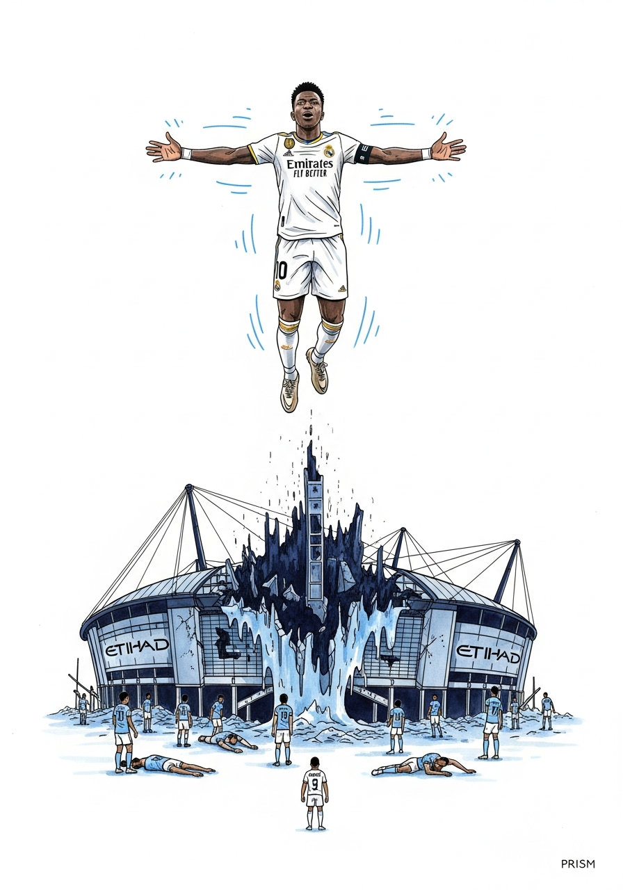 Le Real Madrid élimine Manchester City (1-2) et valide sa qualification pour les quarts de finale