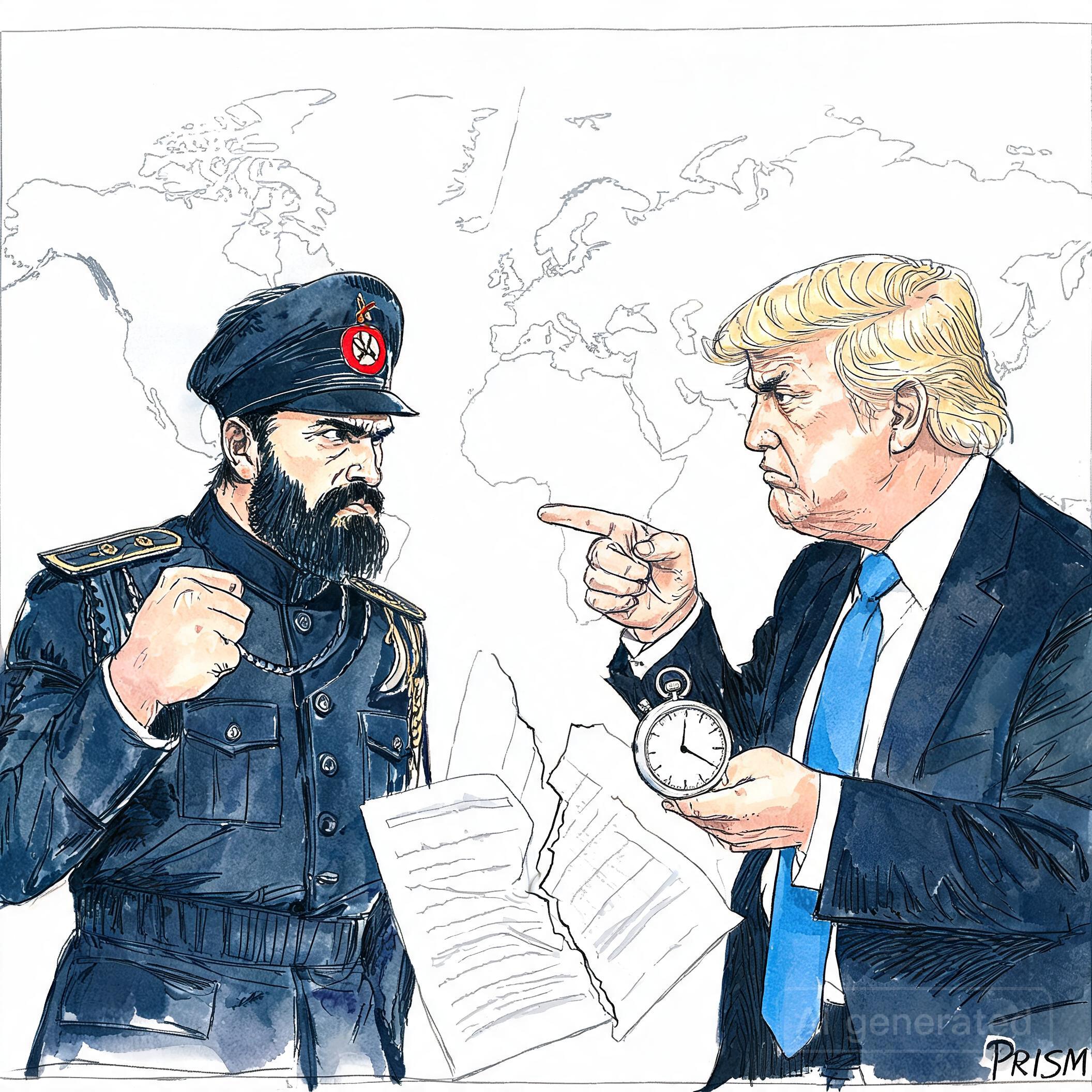 L'Iran promet une guerre mondiale si les États-Unis attaquent, Trump fixe un ultimatum de deux jours