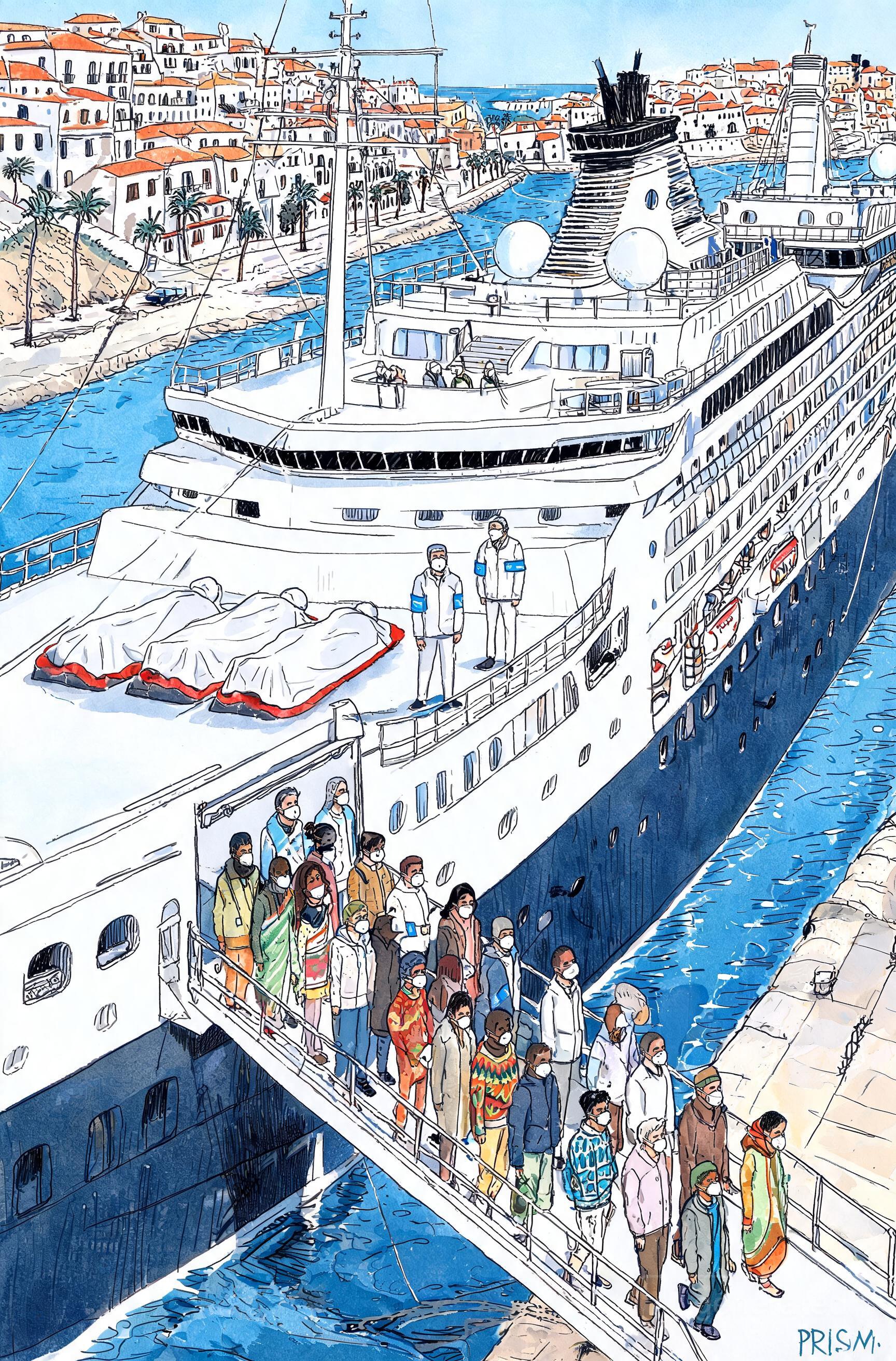MV Hondius avec trois morts d'hantavirus accoste à Tenerife ; 23 pays évacuent les passagers