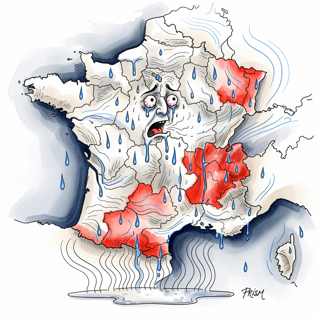 Météo-France place sept départements du Sud en vigilance orange canicule avec des pointes à 40°C dimanche.