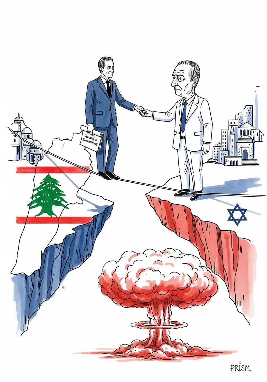 Après sa visite au Liban, le chef de la diplomatie française Jean-Noël Barrot attendu en Israël