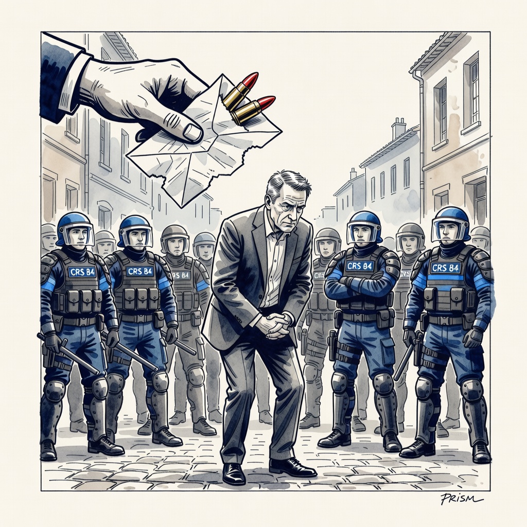 Le maire d'Alès menacé par la DZ Mafia obtient des CRS pour sécuriser la ville.