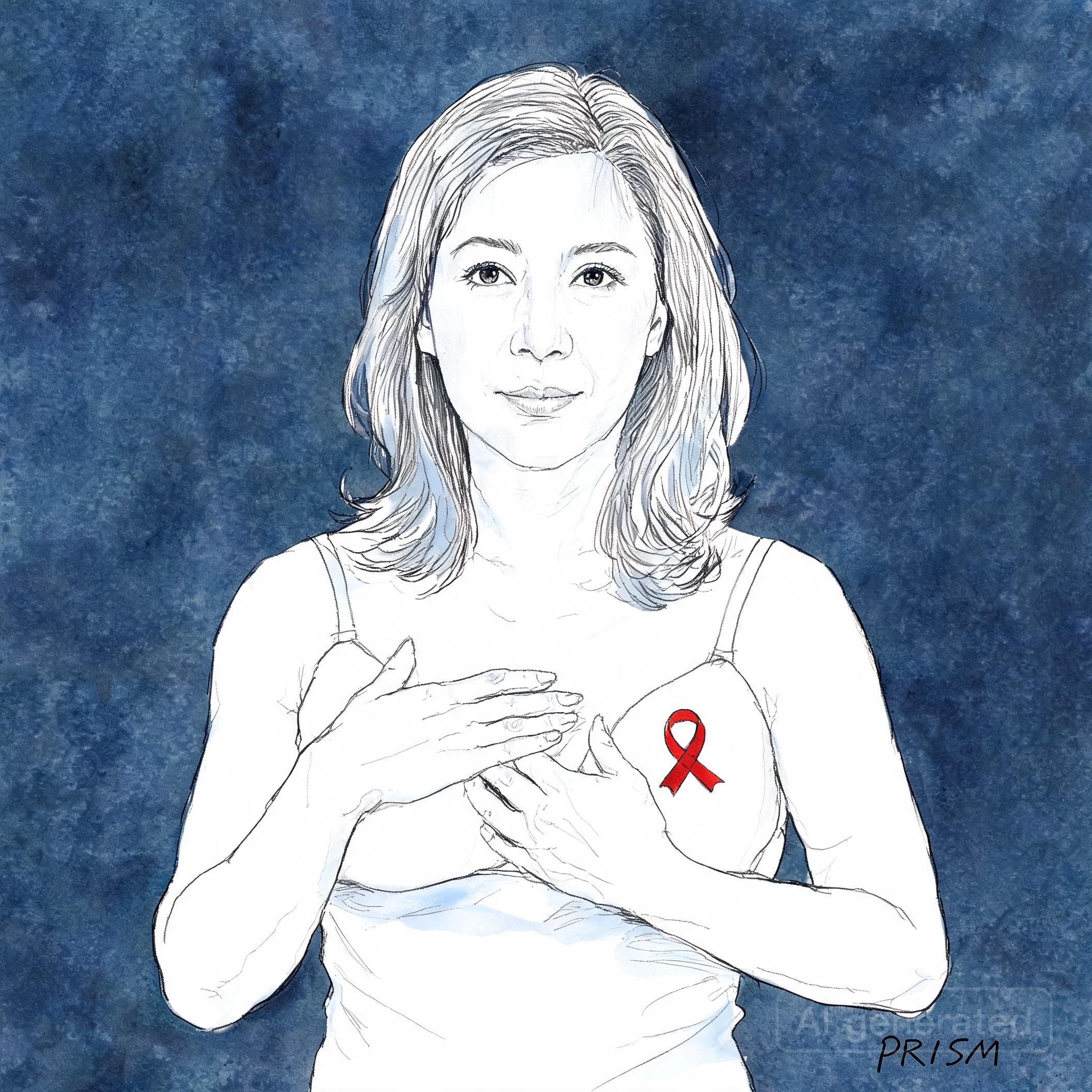 Laurie Cholewa révèle sa double mastectomie pour inciter au dépistage du cancer du sein.