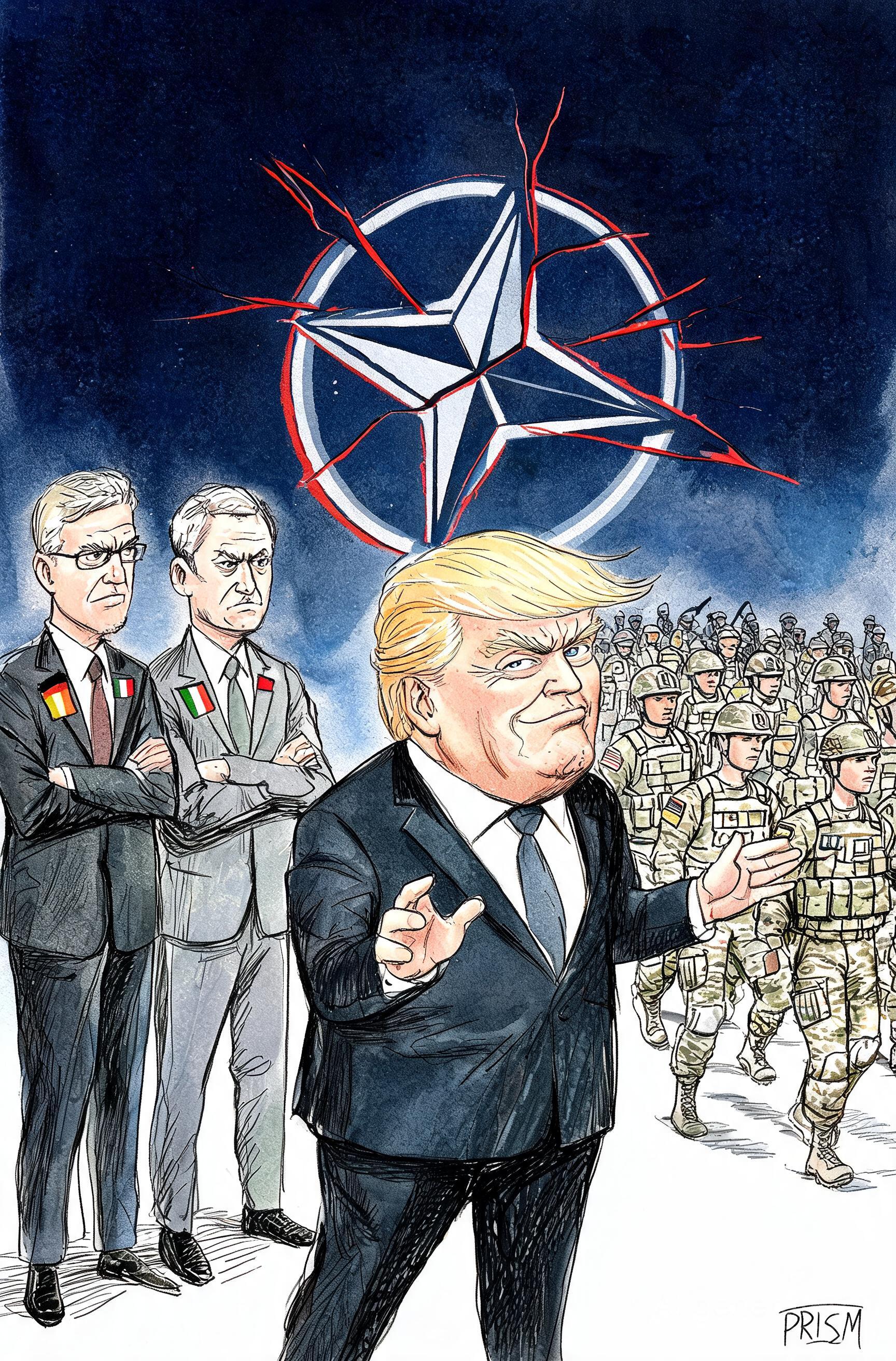 Réduction des troupes américaines en Europe : Donald Trump confirme sa volonté d’affaiblir l’Otan