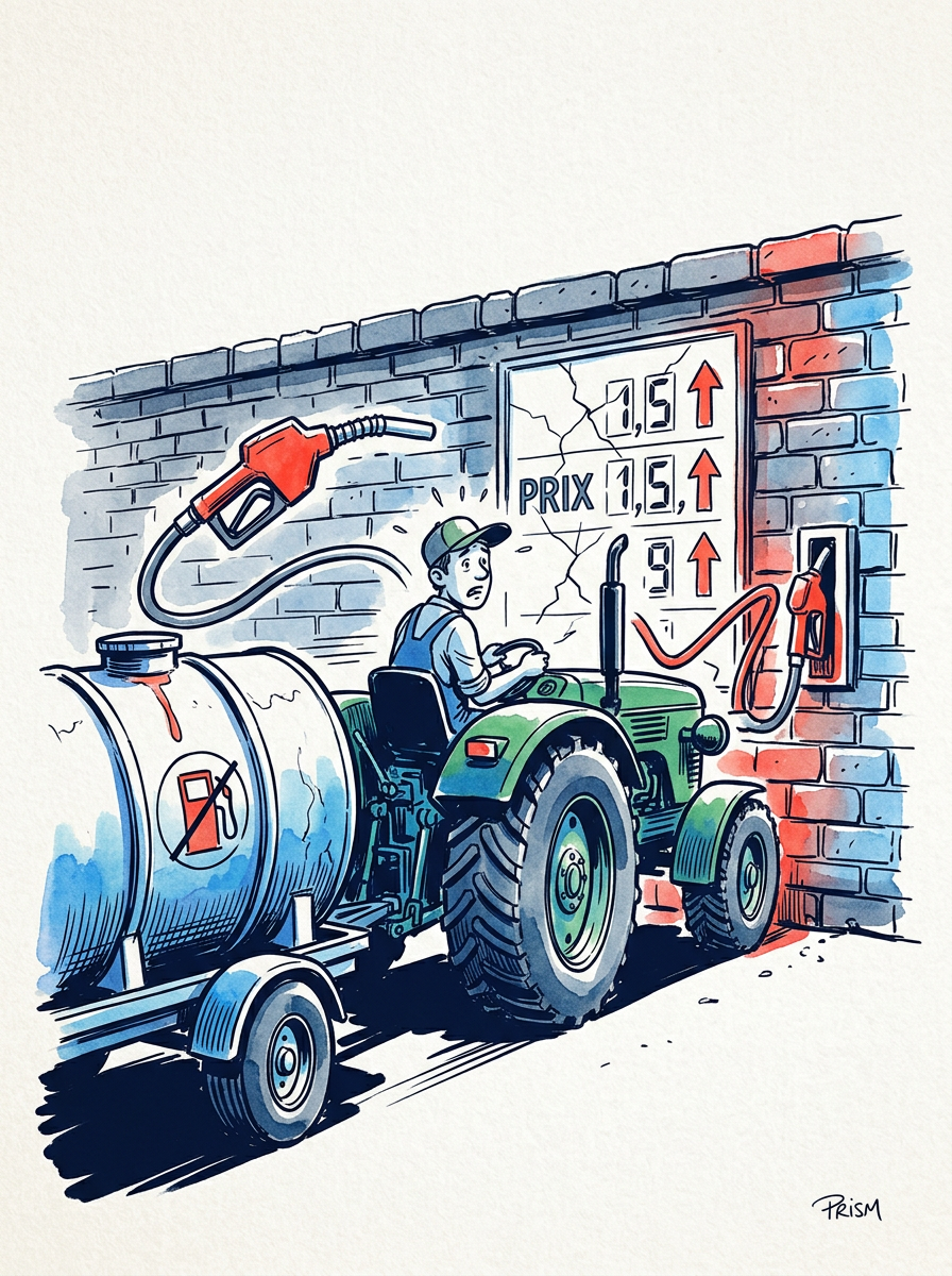 Hausse des carburants : les Jeunes Agriculteurs dénoncent l'inertie de l'État face au choc énergétique mondial