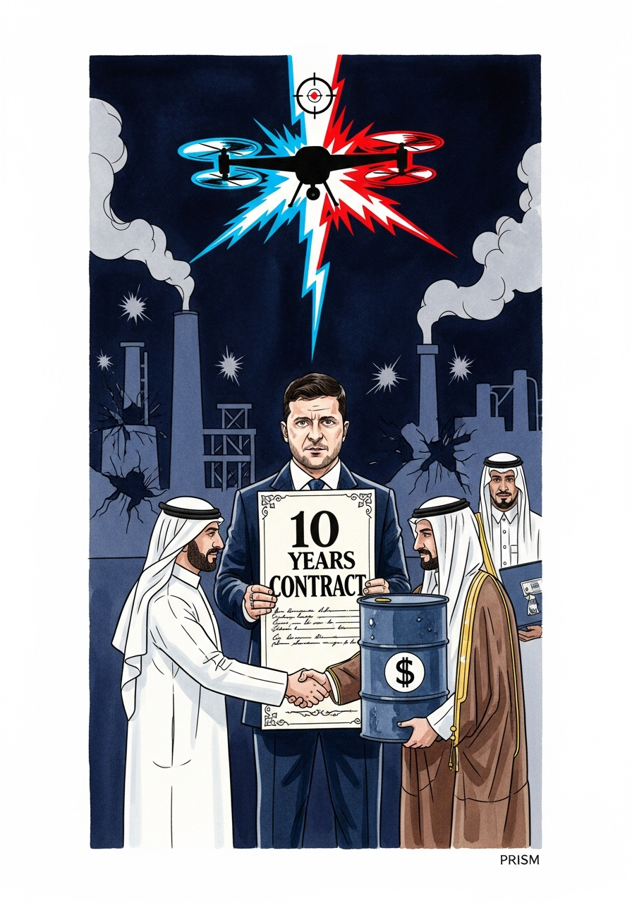 L'Ukraine signe des accords de défense avec le Qatar pour sécuriser son énergie et stabiliser les prix.