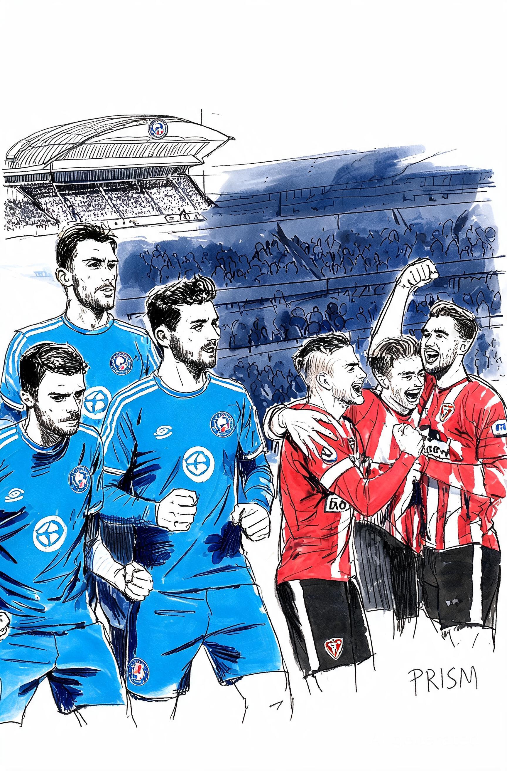 Strasbourg s'incline 1-0 face au Rayo Vallecano en demi-finale aller de Ligue Conférence européenne