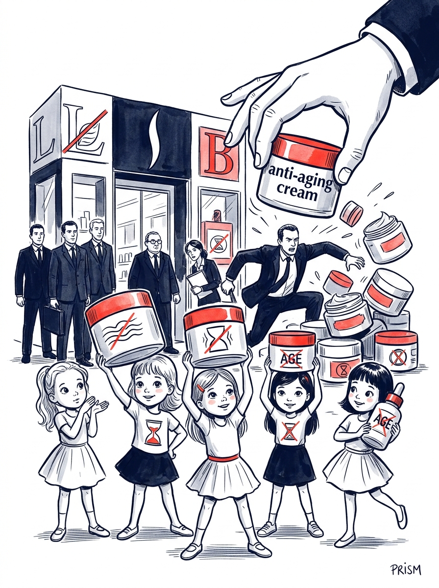 L'Italie enquête sur LVMH pour marketing de cosmétiques anti-âge ciblant des mineures vulnérables