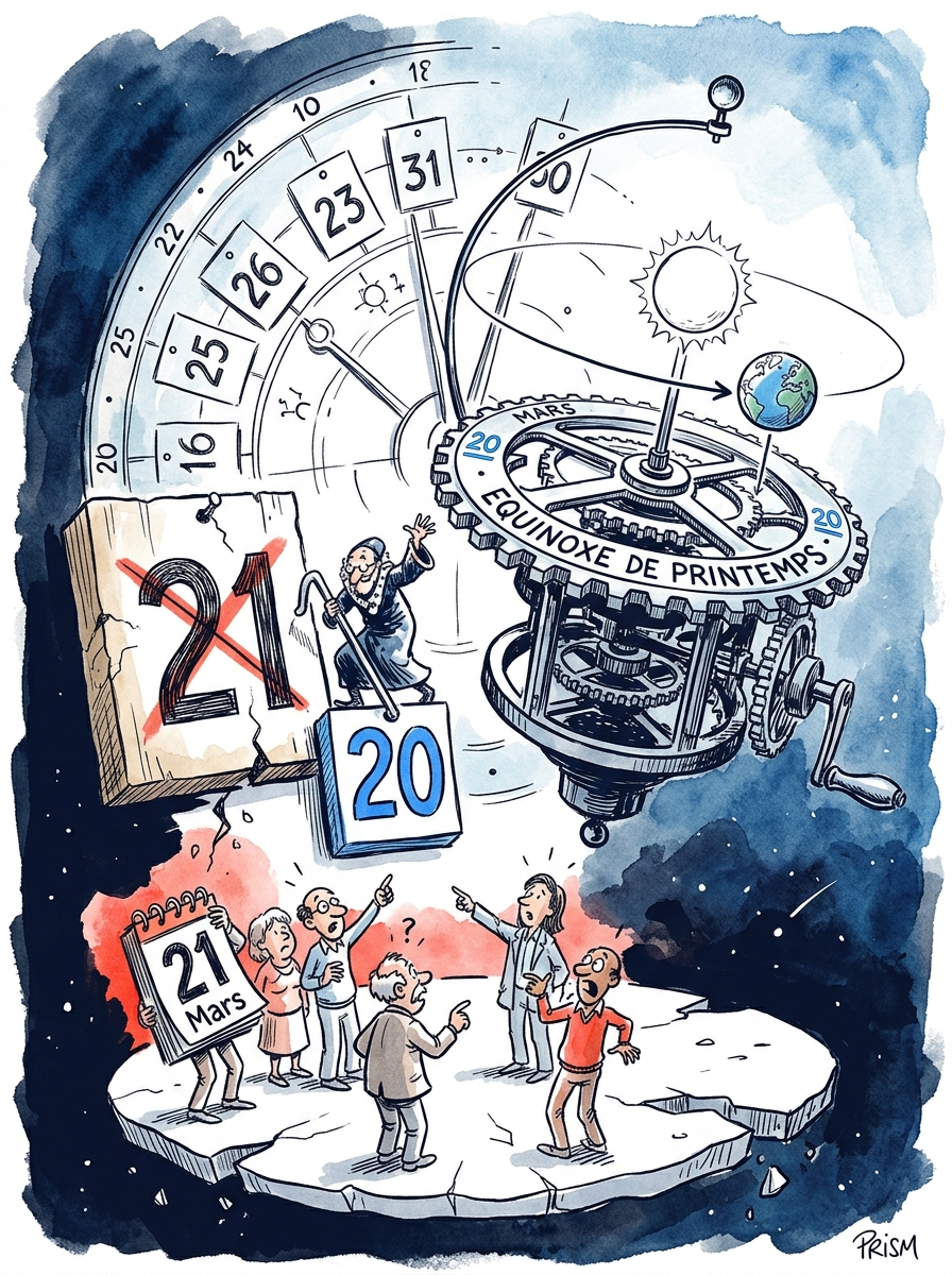 Pourquoi le printemps commence-t-il le 20 mars alors qu’on nous a toujours dit le 21 ?