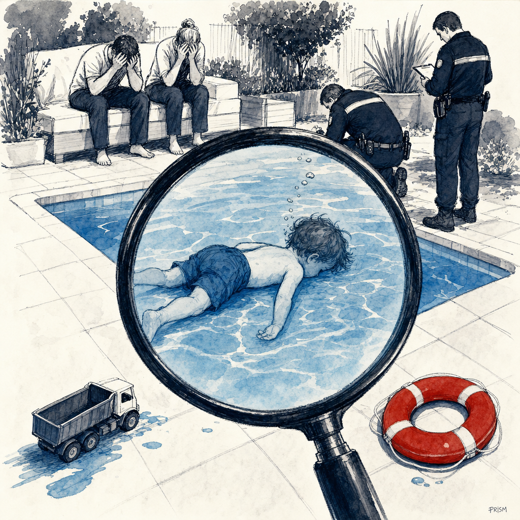 Un enfant de 2 ans et demi décède noyé dans sa piscine familiale à Castres, une enquête ouverte pour déterminer les circonstances.