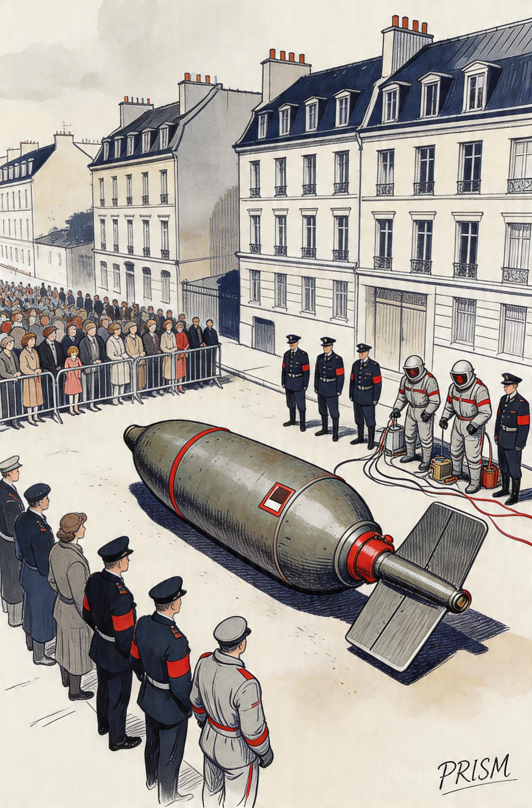 Déminage à Colombes : destruction contrôlée d'une bombe historique permettant le retour de milliers de riverains