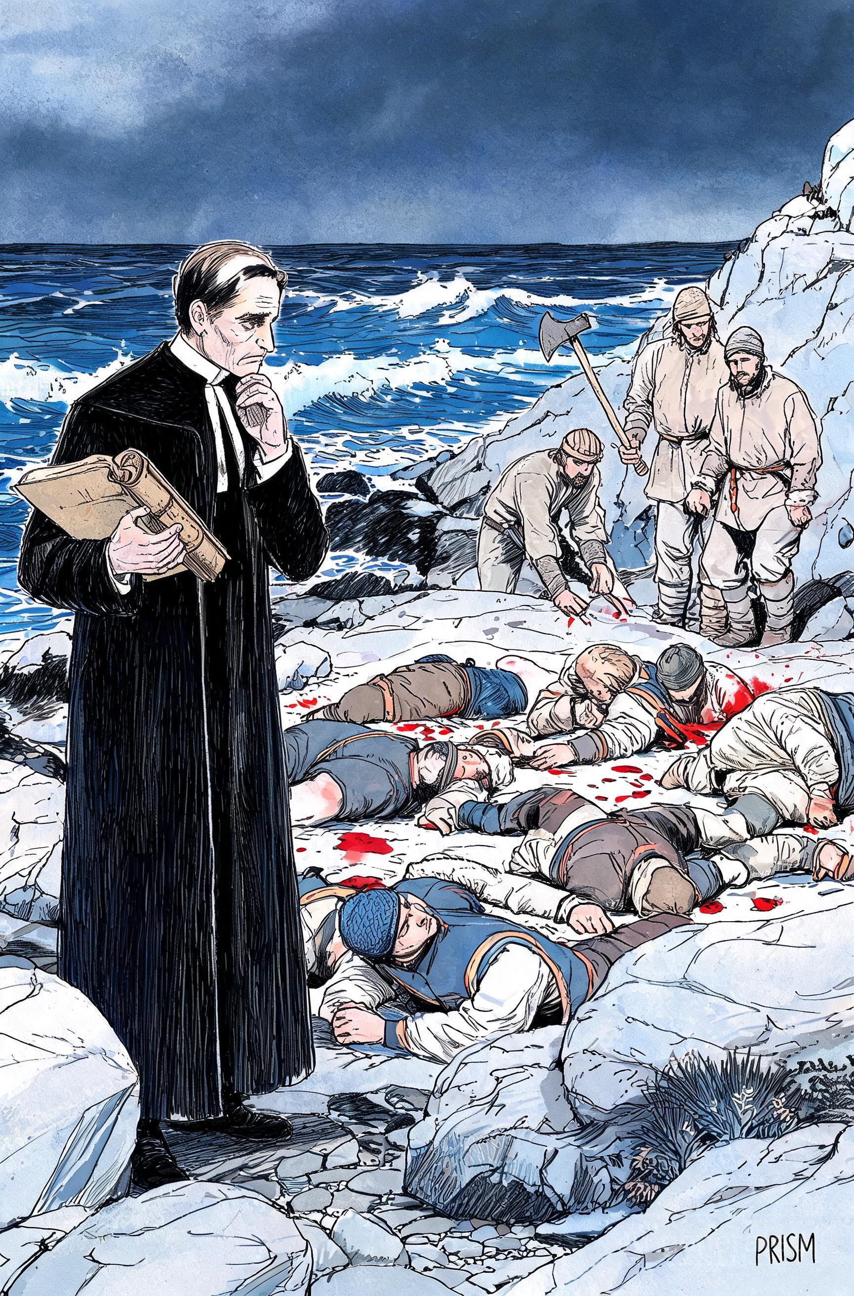 Massacre basque de 1615 en Islande : Jón Kalman Stefánsson enquête via un pasteur dans "Corps célestes"