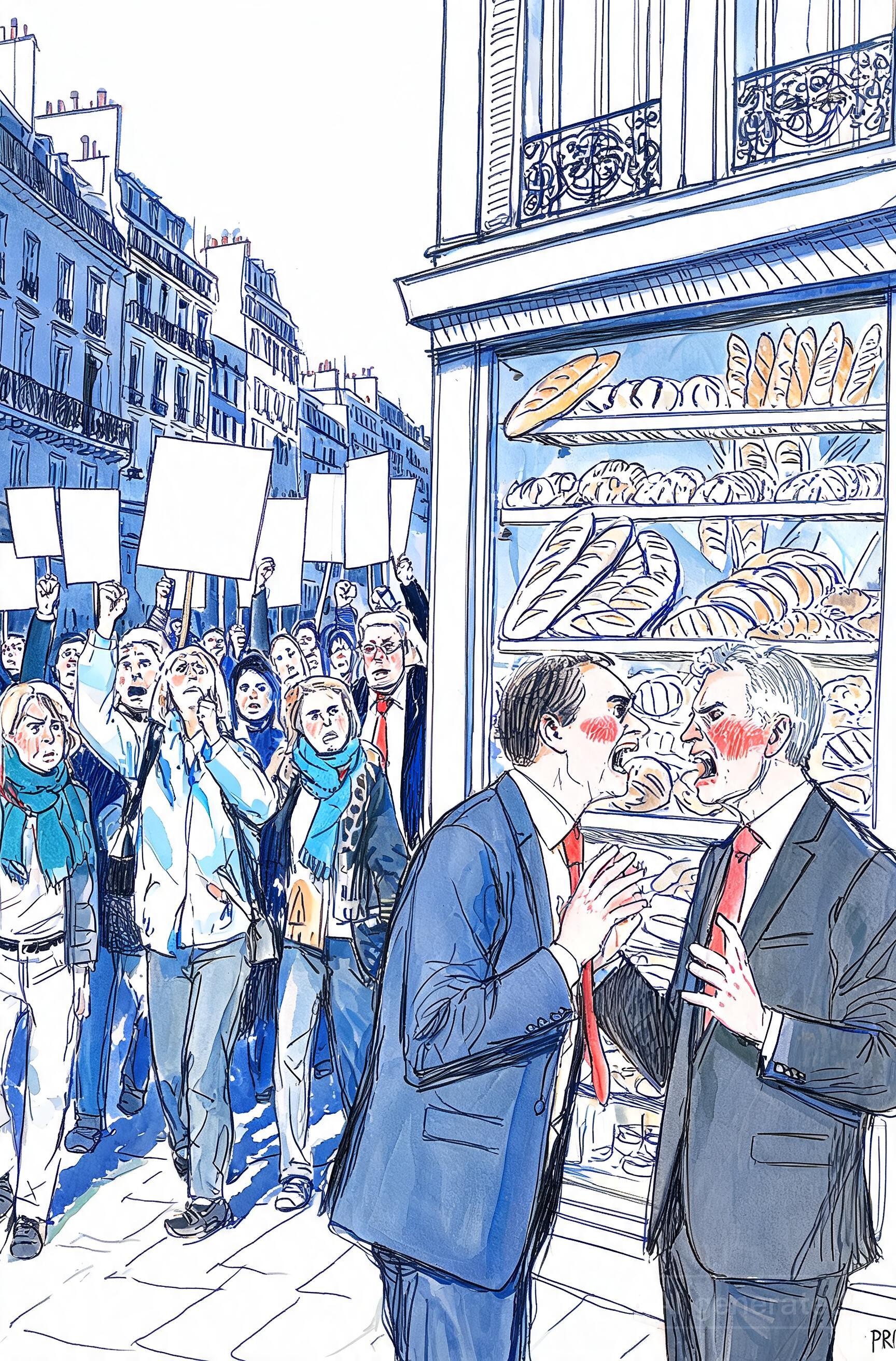 Le 1er-Mai mobilise pour les salaires tandis que l'ouverture des boulangeries divise le débat politique
