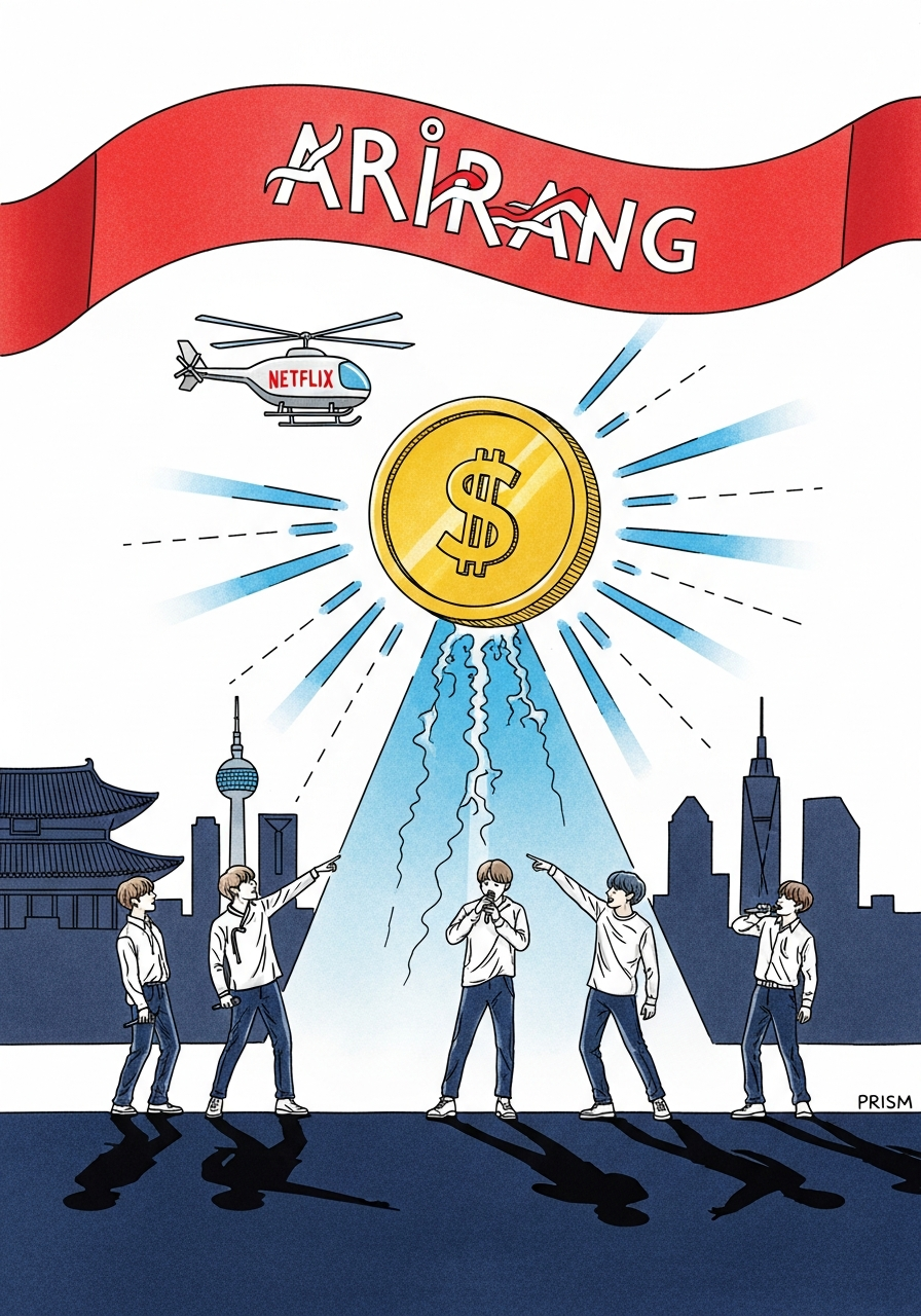 BTS lance l'album 'Arirang' et un concert Netflix, générant 3,5 milliards de dollars pour l'économie coréenne