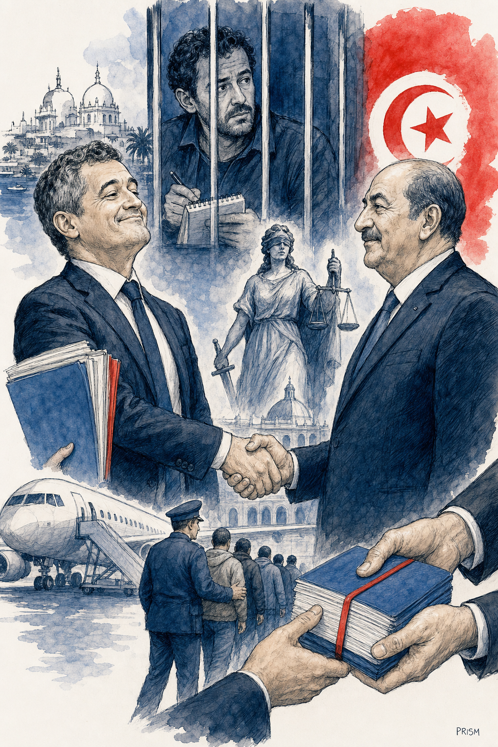Visite à Alger : Darmanin rassuré sur le sort de Gleizes et relance la coopération judiciaire avec l'Algérie