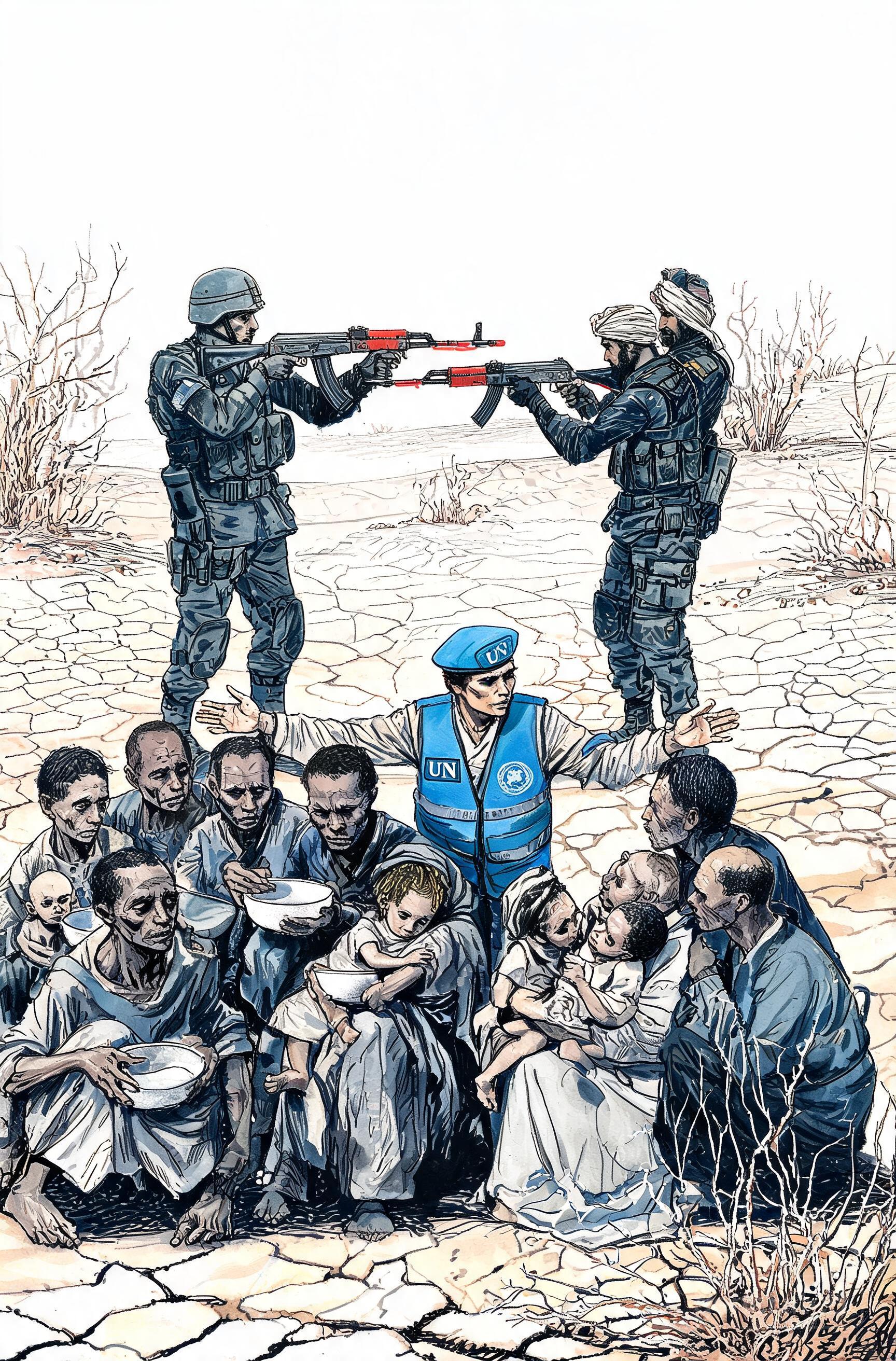 La guerre entre l'armée et les RSF affame 20 millions de Soudanais selon l'ONU