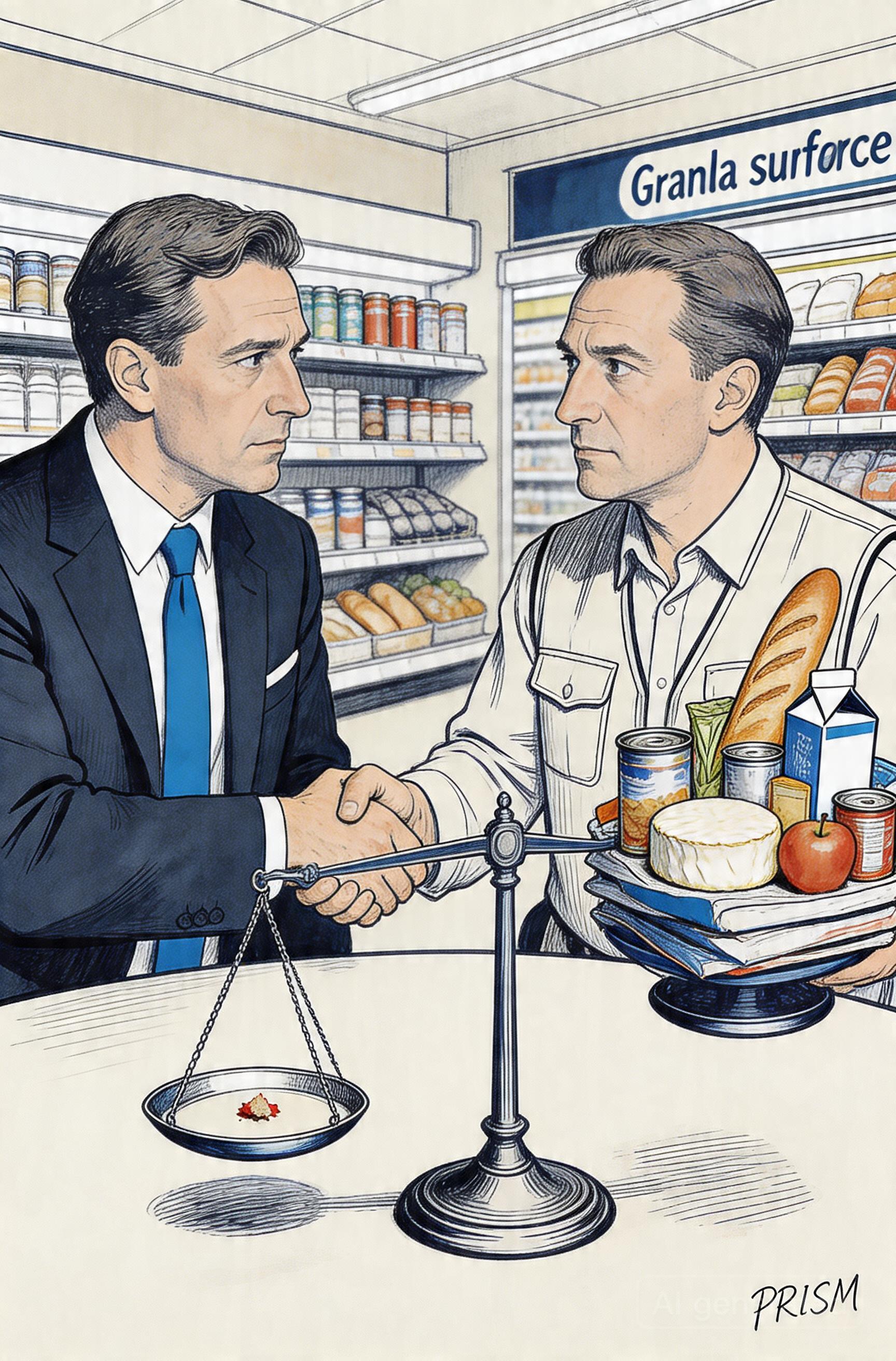 Négociations commerciales en France : une stabilité des prix alimentaires à +0,05% annoncée pour 2026