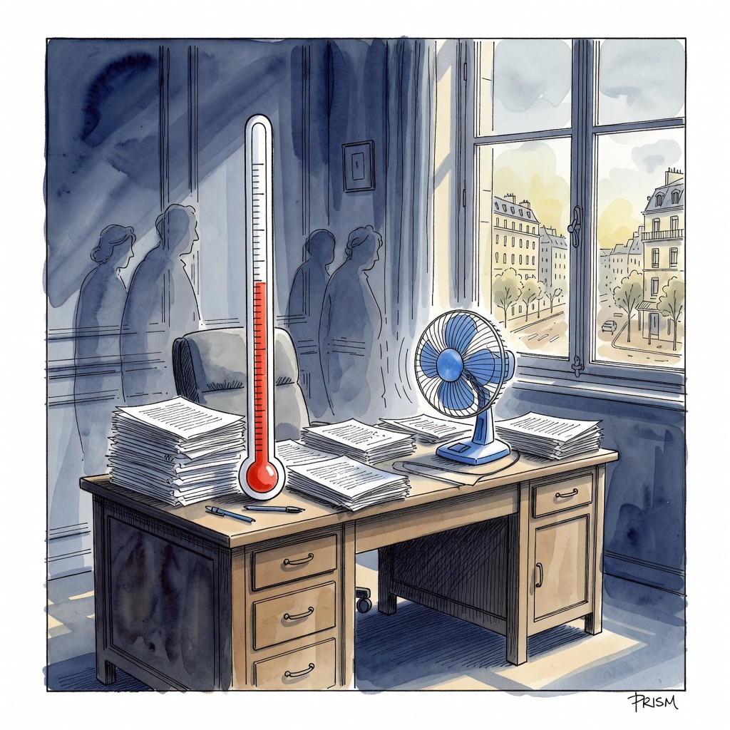 Le ministère de la Santé signale des décès à domicile inattendus lors d'une canicule comme 2003.