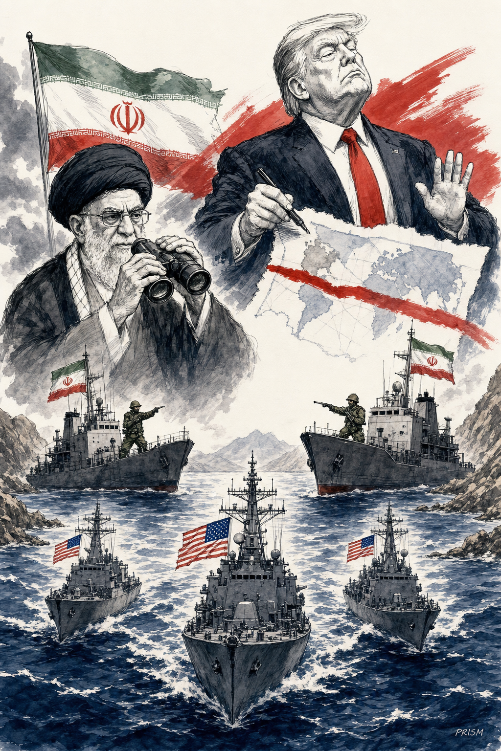L'Iran saisit deux navires à Ormuz malgré la trêve prolongée unilatéralement par Trump
