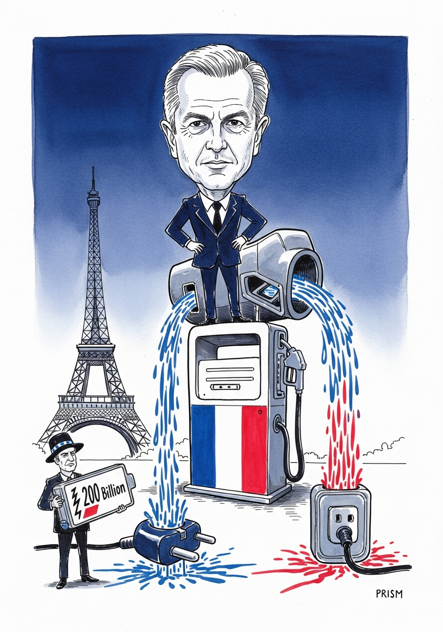 Sébastien Lecornu réaffecte les surplus fiscaux des carburants pour accélérer l'électrification massive de l'économie française