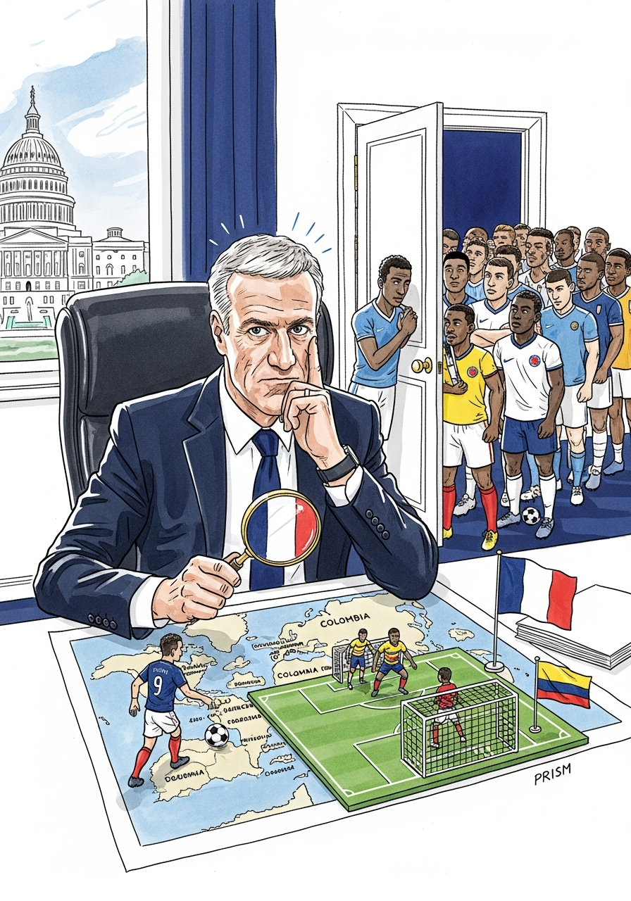 France-Colombie : Didier Deschamps opère ses derniers arbitrages à Washington avant la liste du Mondial 2026