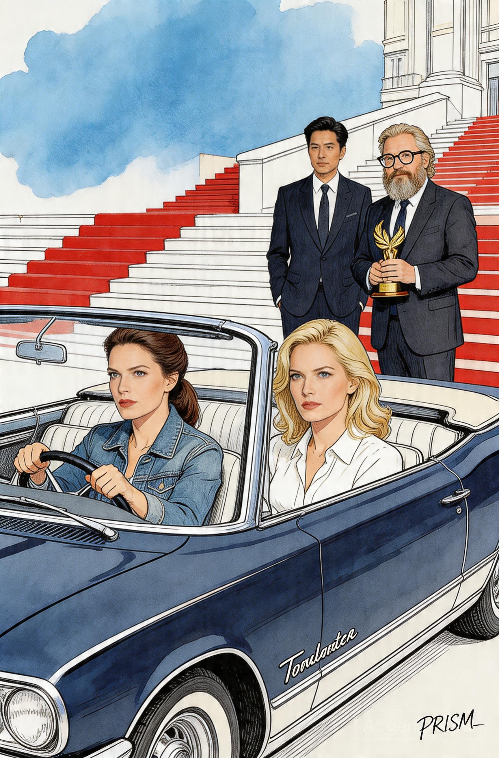 Le 79e Festival de Cannes dévoile son affiche hommage à Thelma et Louise pour l'édition 2026