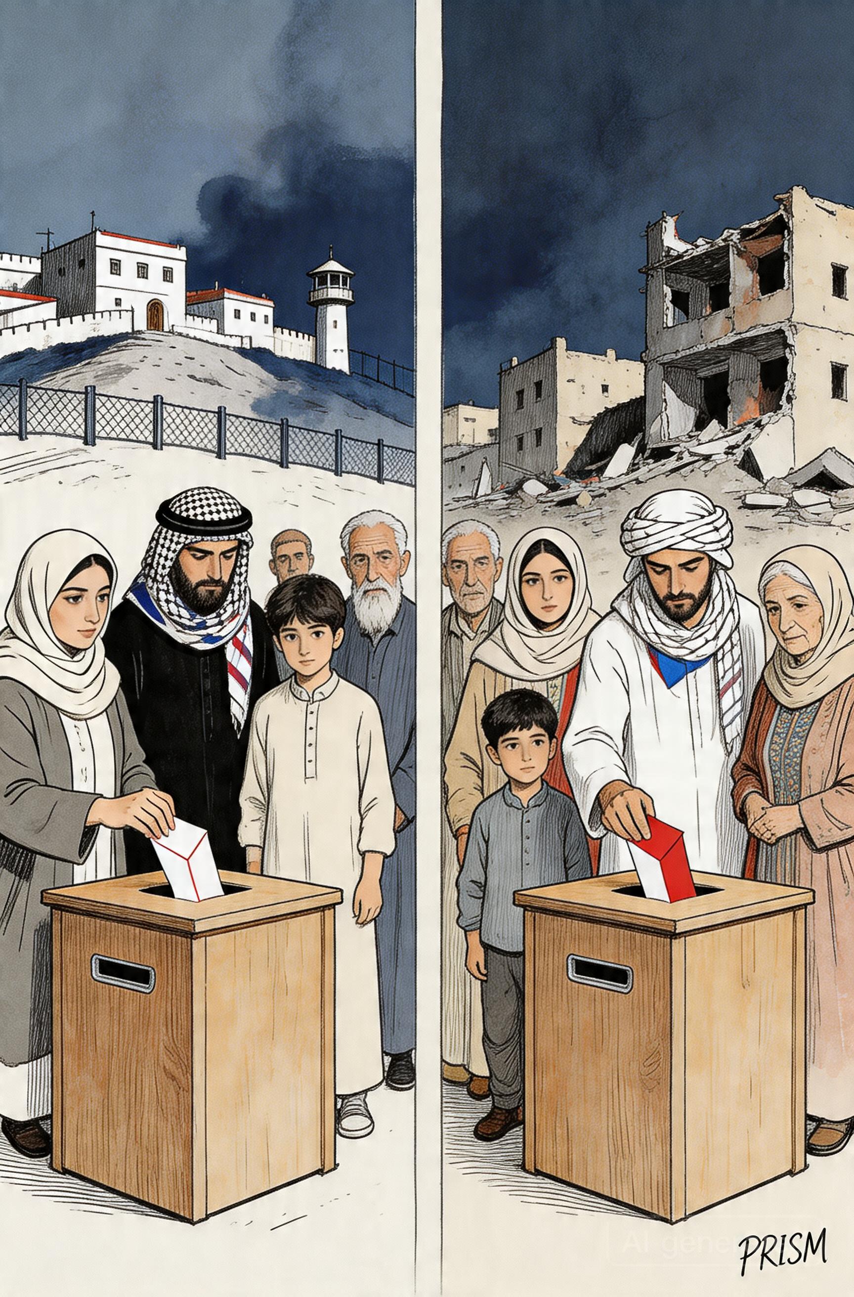 Palestiniens aux urnes : le scrutin municipal teste la résilience démocratique en Cisjordanie et à Gaza