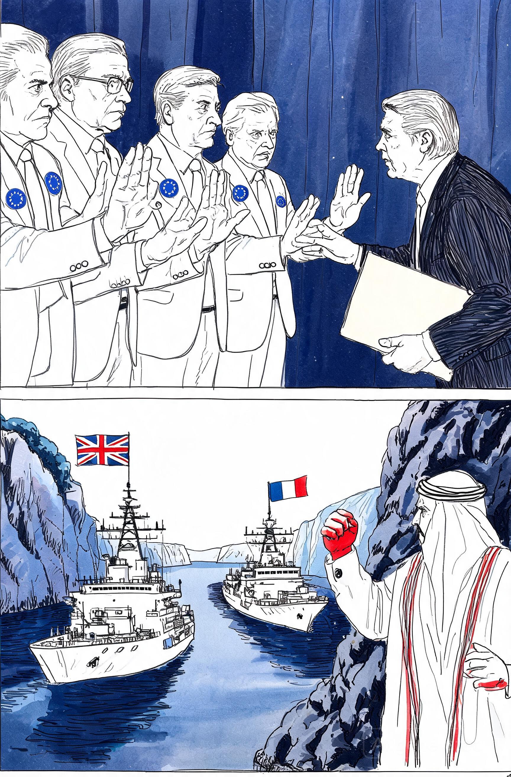 Crise diplomatique : l'UE rejette Schröder médiateur, l'Iran menace France et UK dans le détroit d'Ormuz